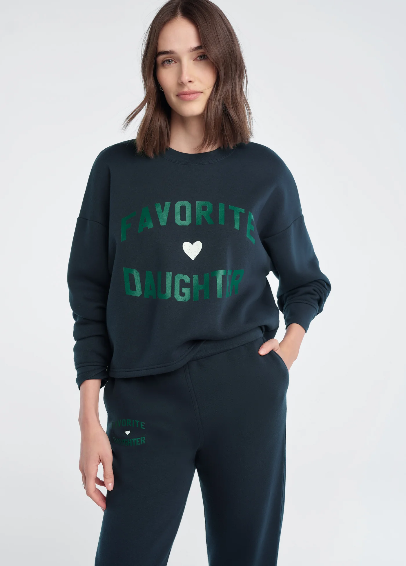 THE CROPPED FAVORITE DAUGHTER SWEATSHIRT EXCLUSIVE - Image 3