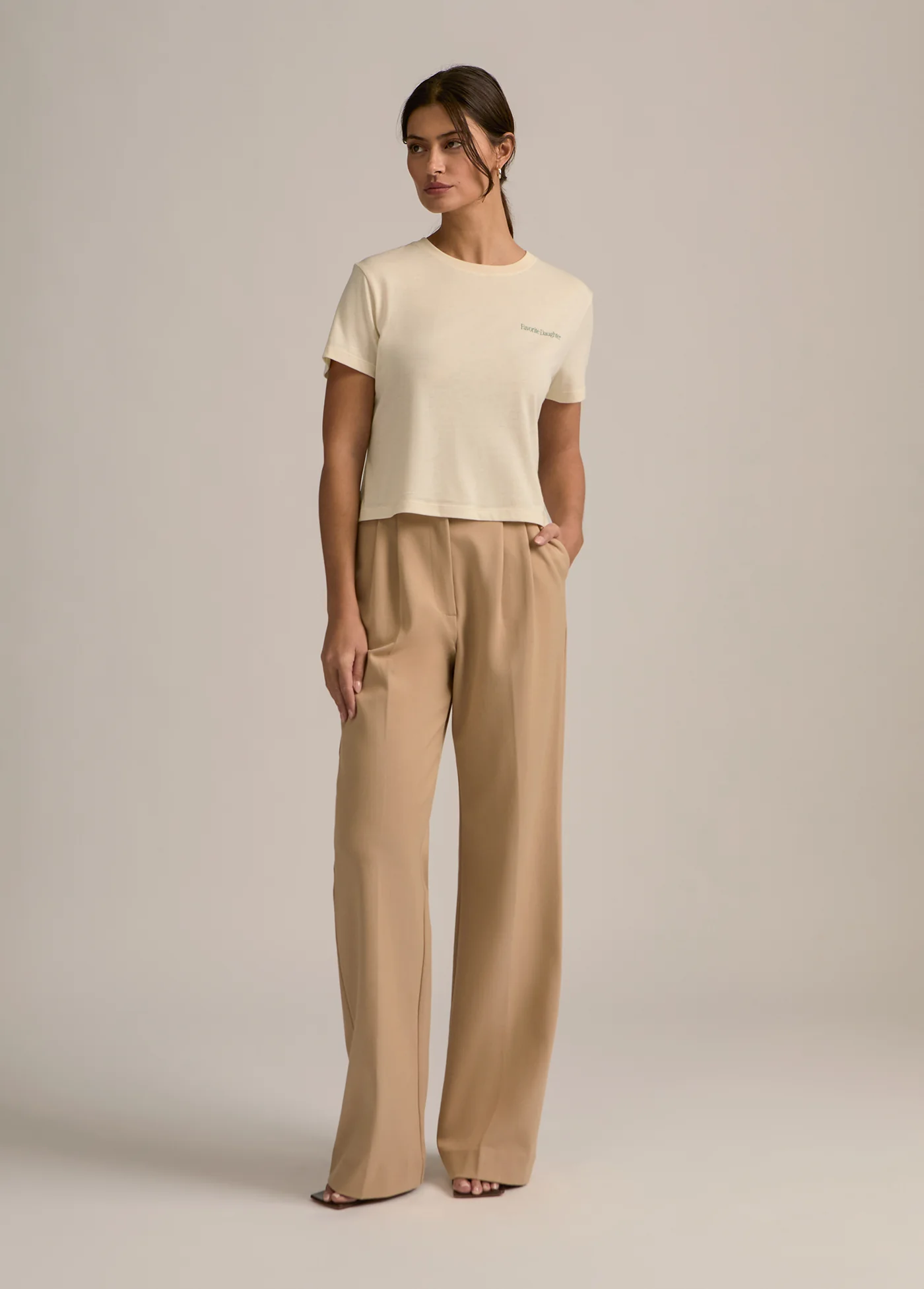 THE CROPPED LOGO TEE - Image 2
