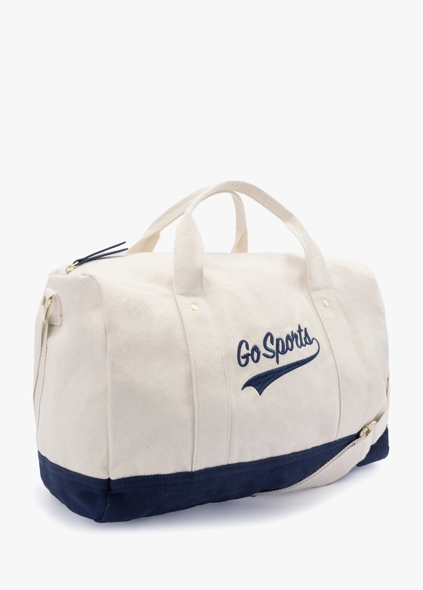 GO SPORTS CANVAS DUFFLE BAG - Image 2