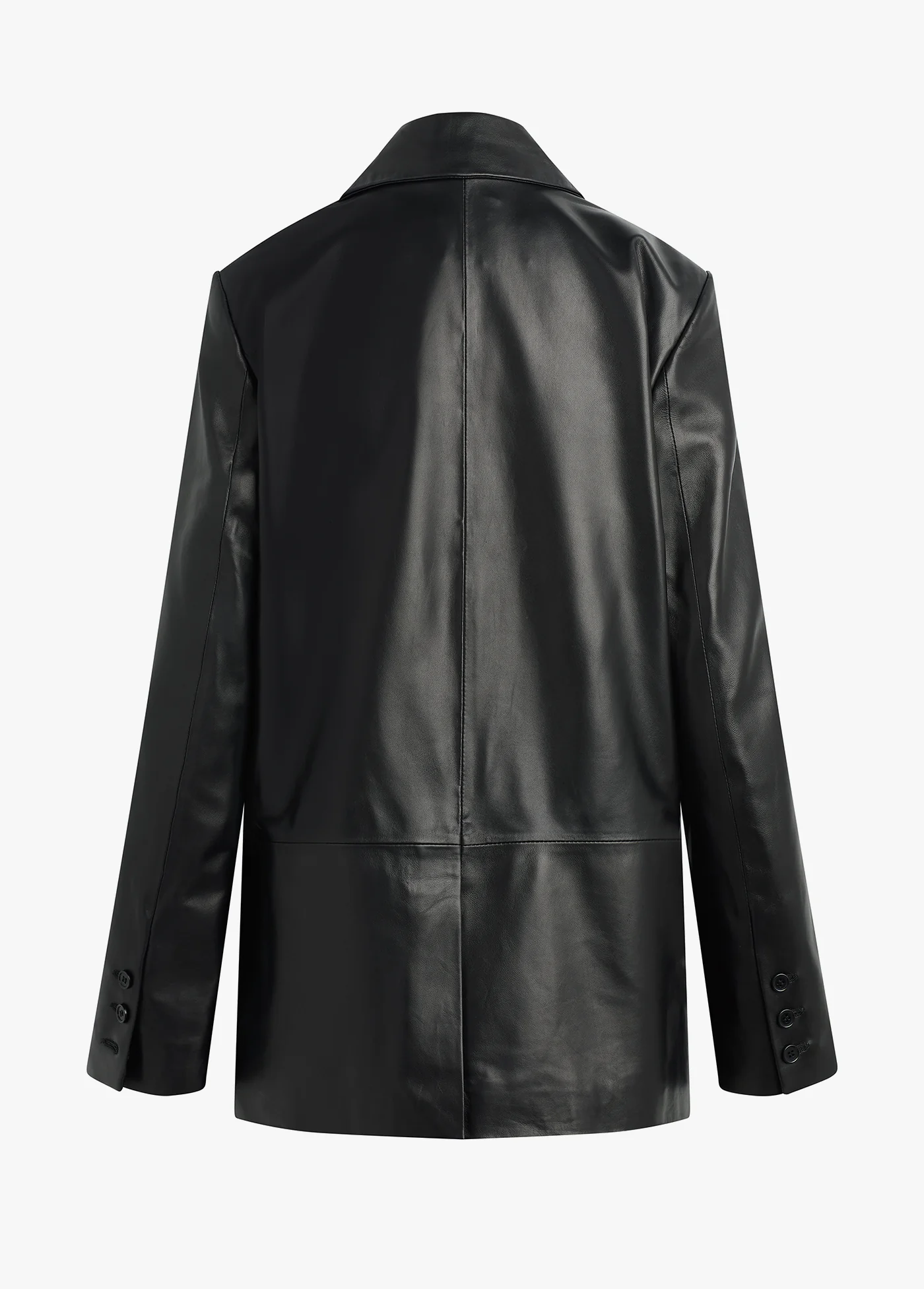 THE AGNES LEATHER BLAZER - Image 11