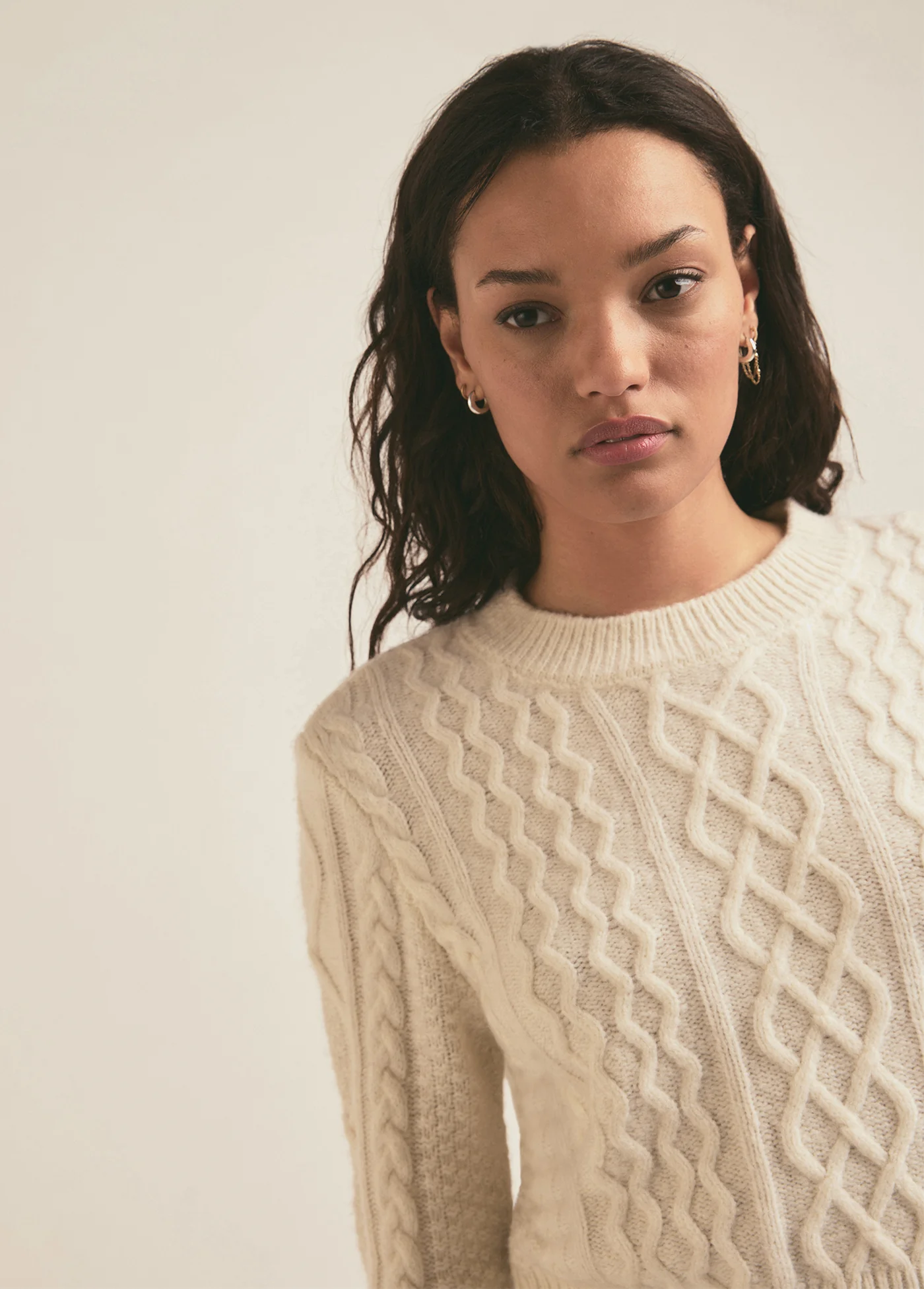 THE CABLE PULLOVER SWEATER - Image 3