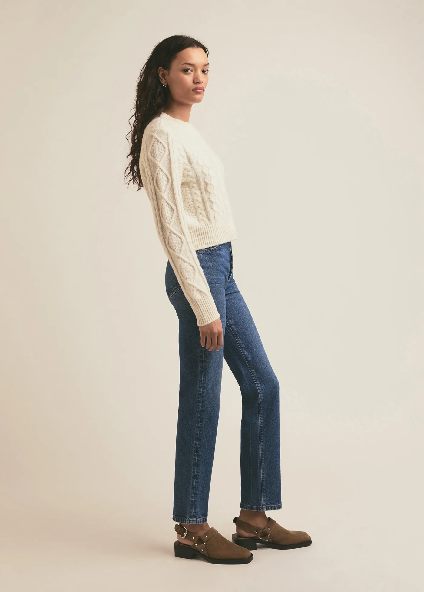 THE CABLE PULLOVER SWEATER - Image 4