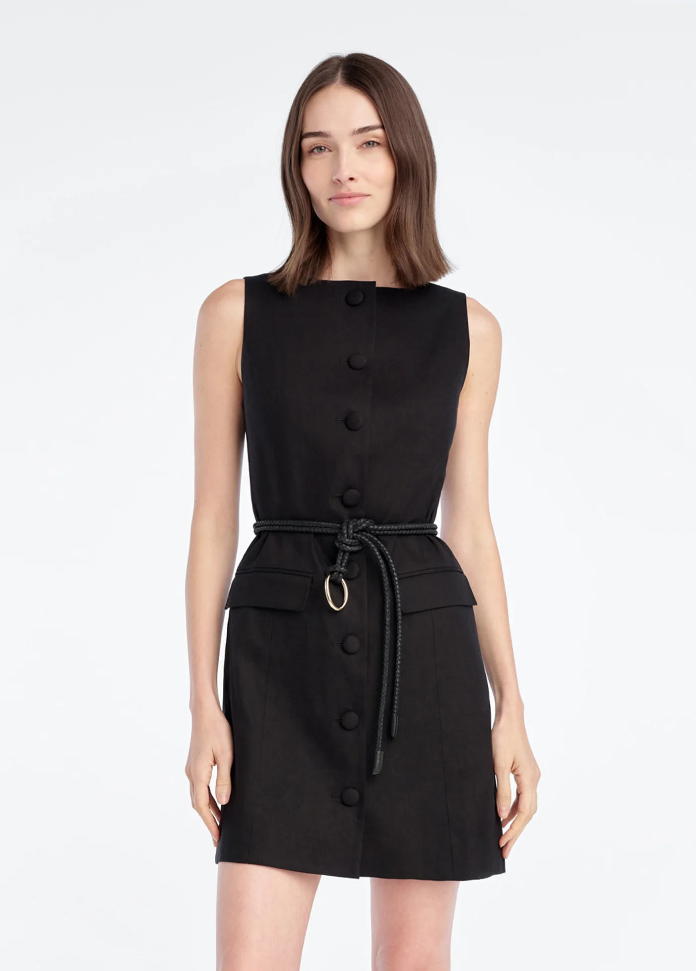 THE CECE LINEN DRESS