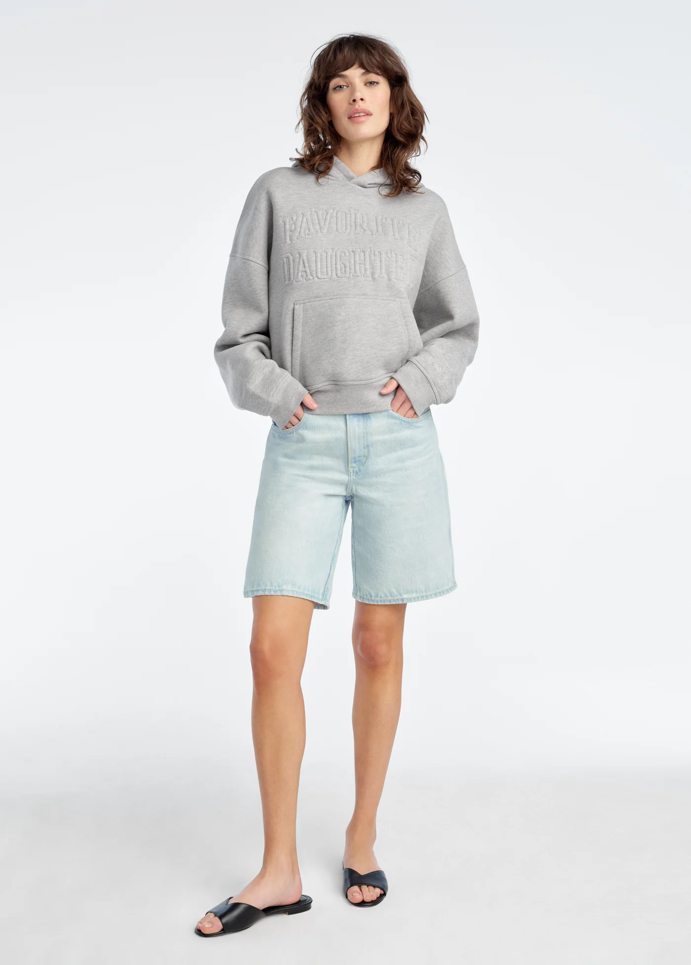 THE COLLEGIATE EMBOSSED HOODIE - Image 2