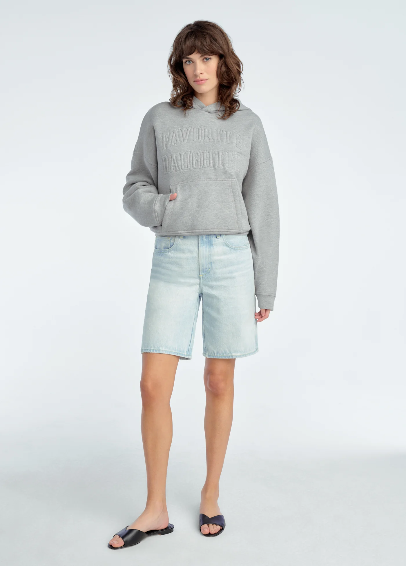 THE COLLEGIATE EMBOSSED HOODIE - Image 3