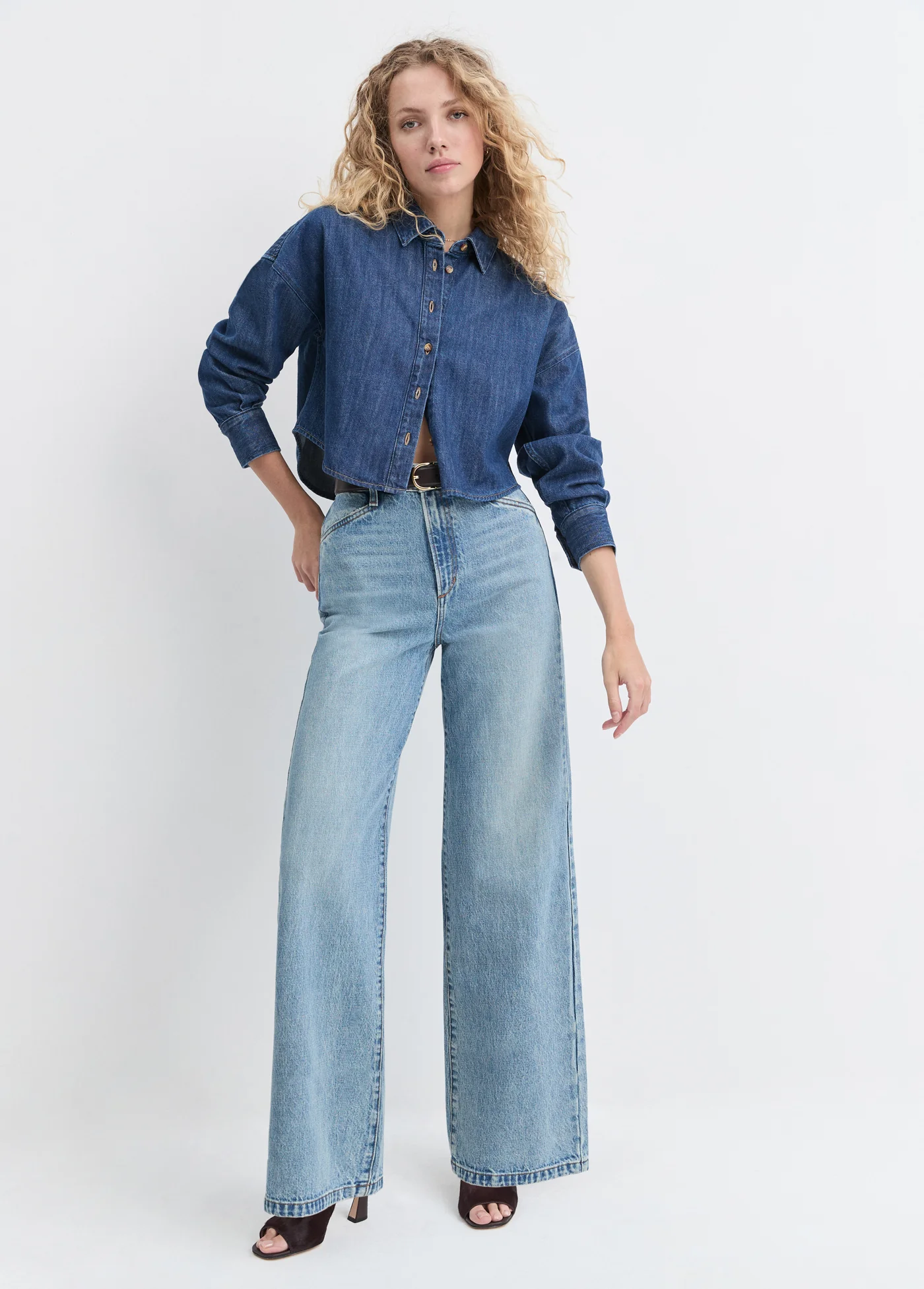 THE CROP EX-BOYFRIEND SHIRT - Image 6