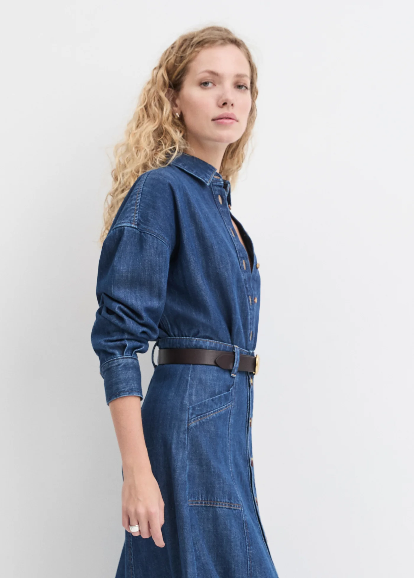 THE CROP EX-BOYFRIEND SHIRT - Image 7