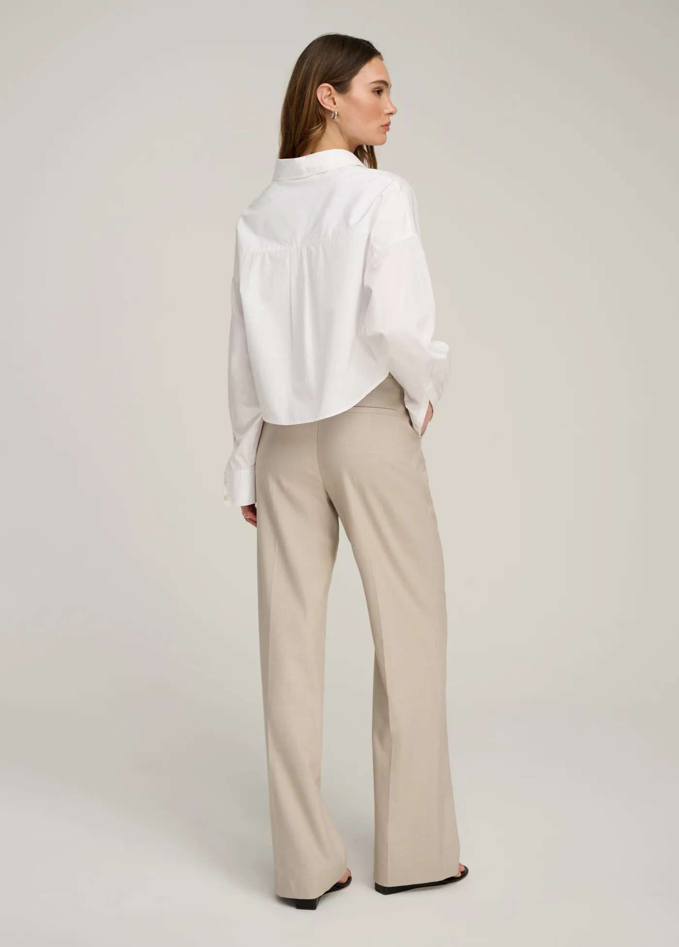 THE CROP EX-BOYFRIEND SHIRT - Image 5