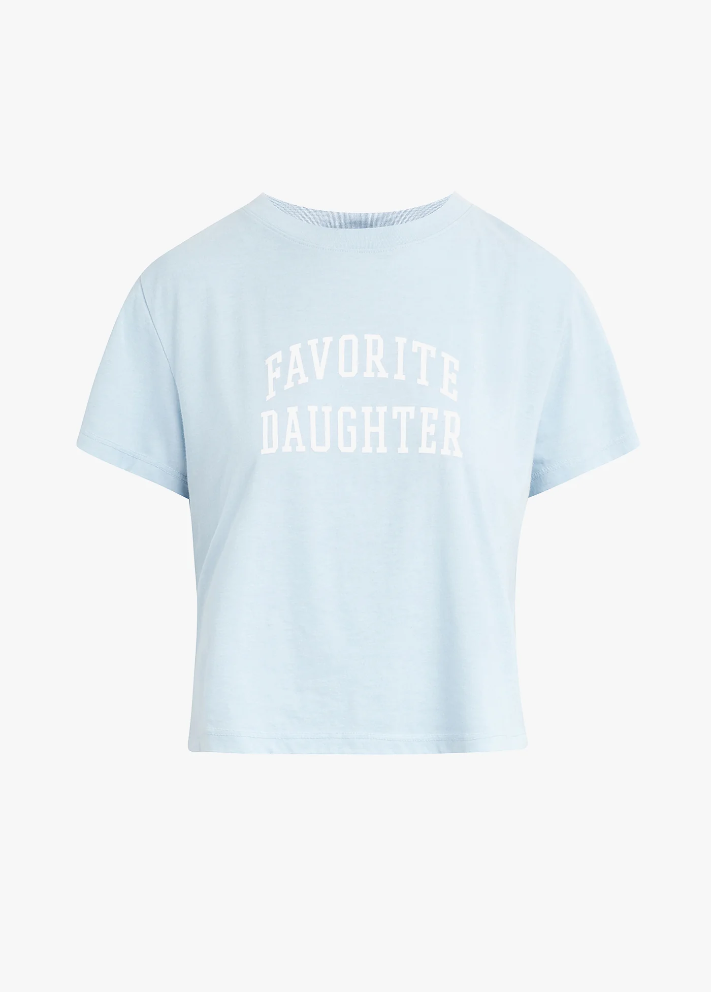 THE CROPPED COLLEGIATE TEE