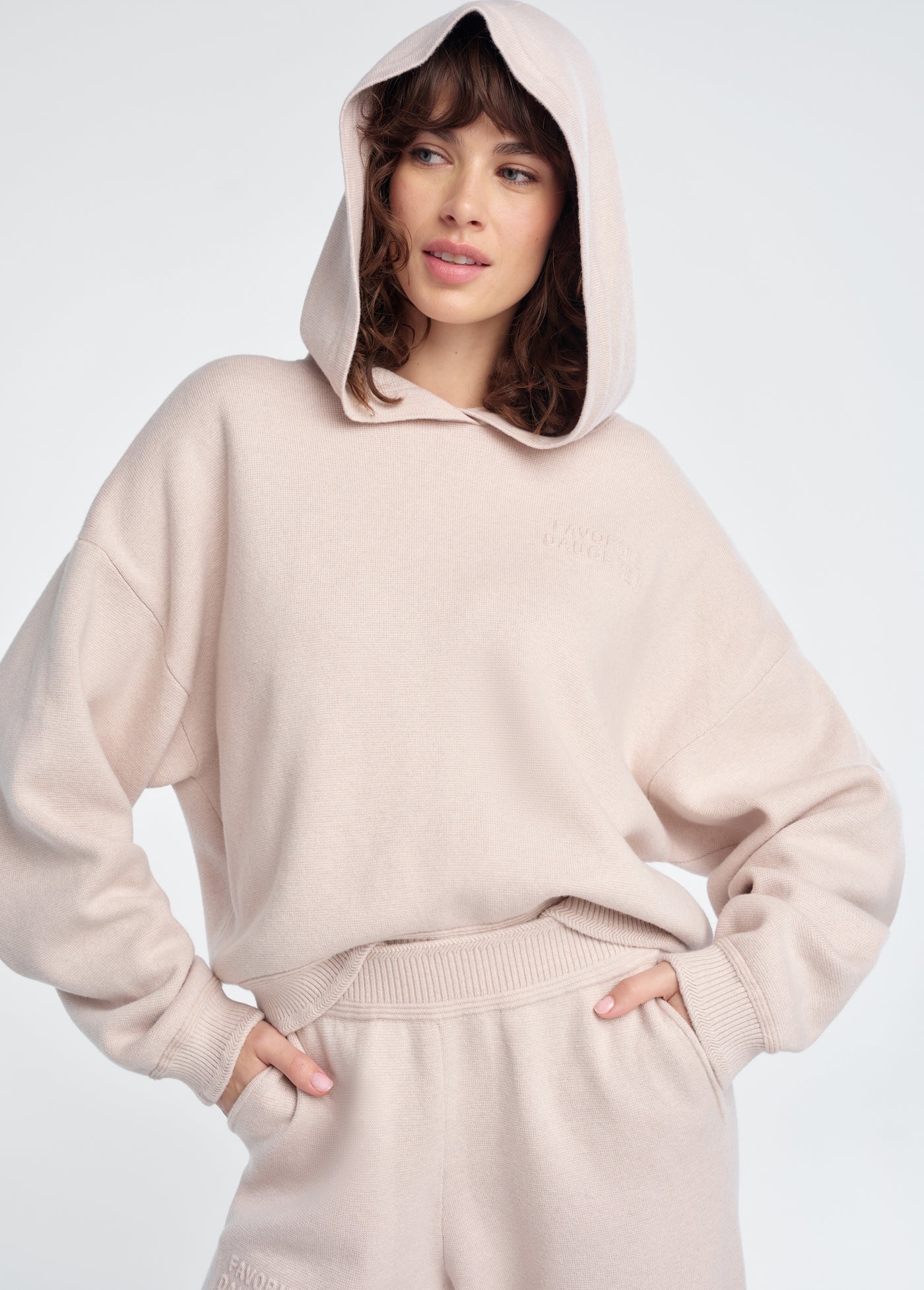 THE CROPPED FATIGUE SISTERS HOODIE