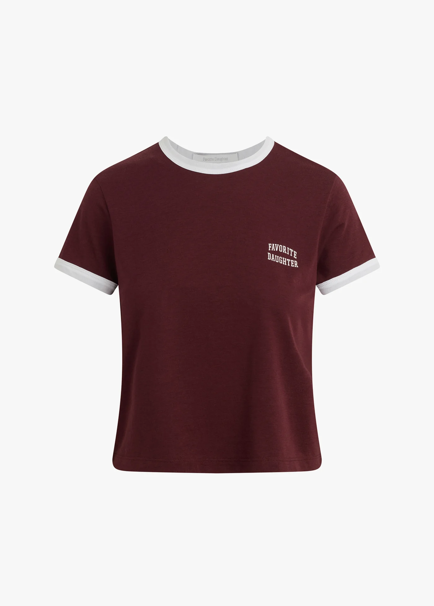 THE CROPPED FAVORITE DAUGHTER RINGER TEE - Image 5