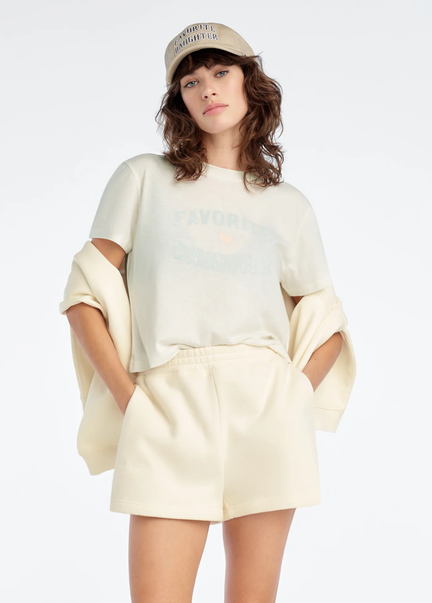 THE CROPPED FAVORITE DAUGHTER TEE - Image 3