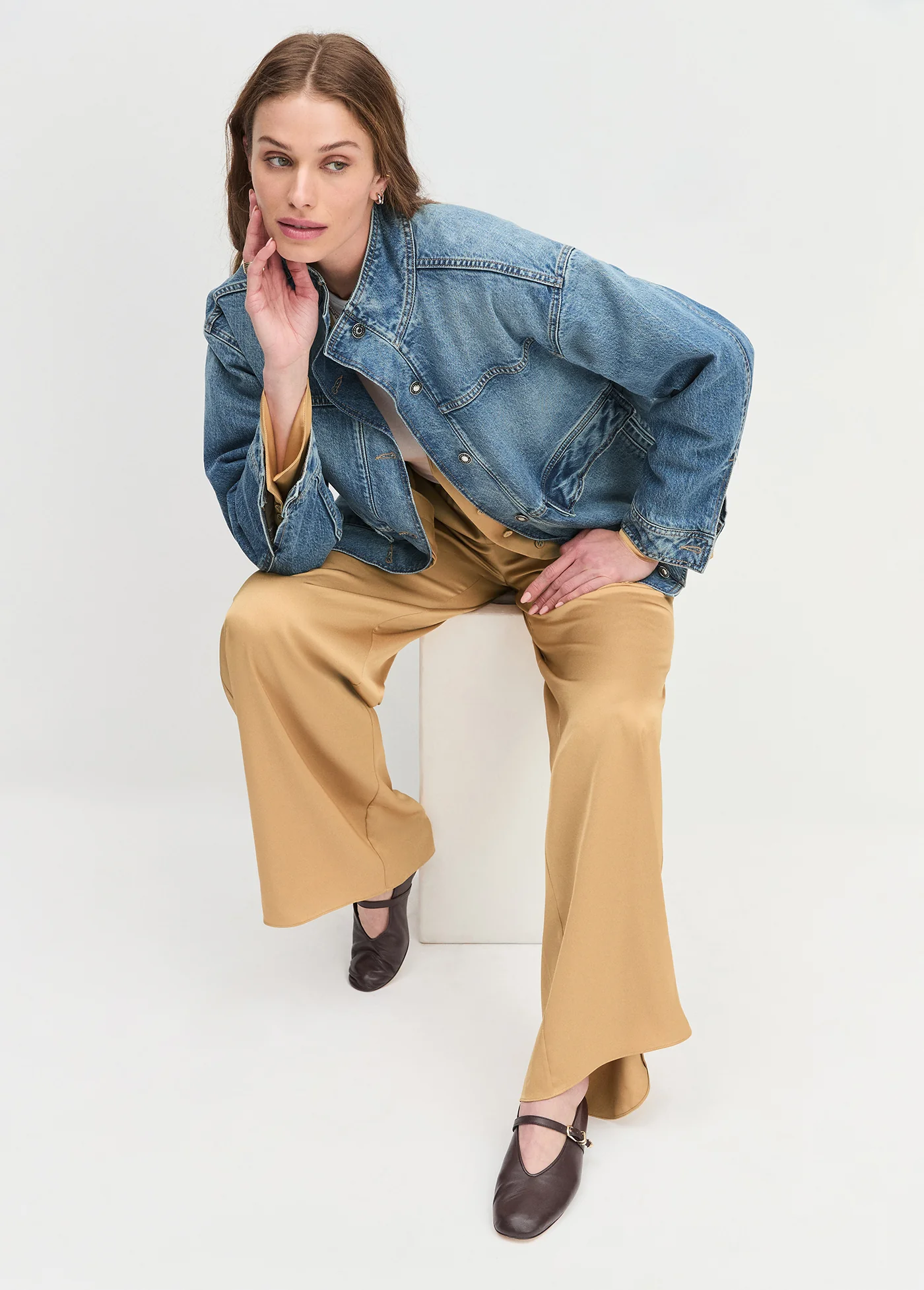 THE EFFORTLESS WIDE LEG PANT - Image 11