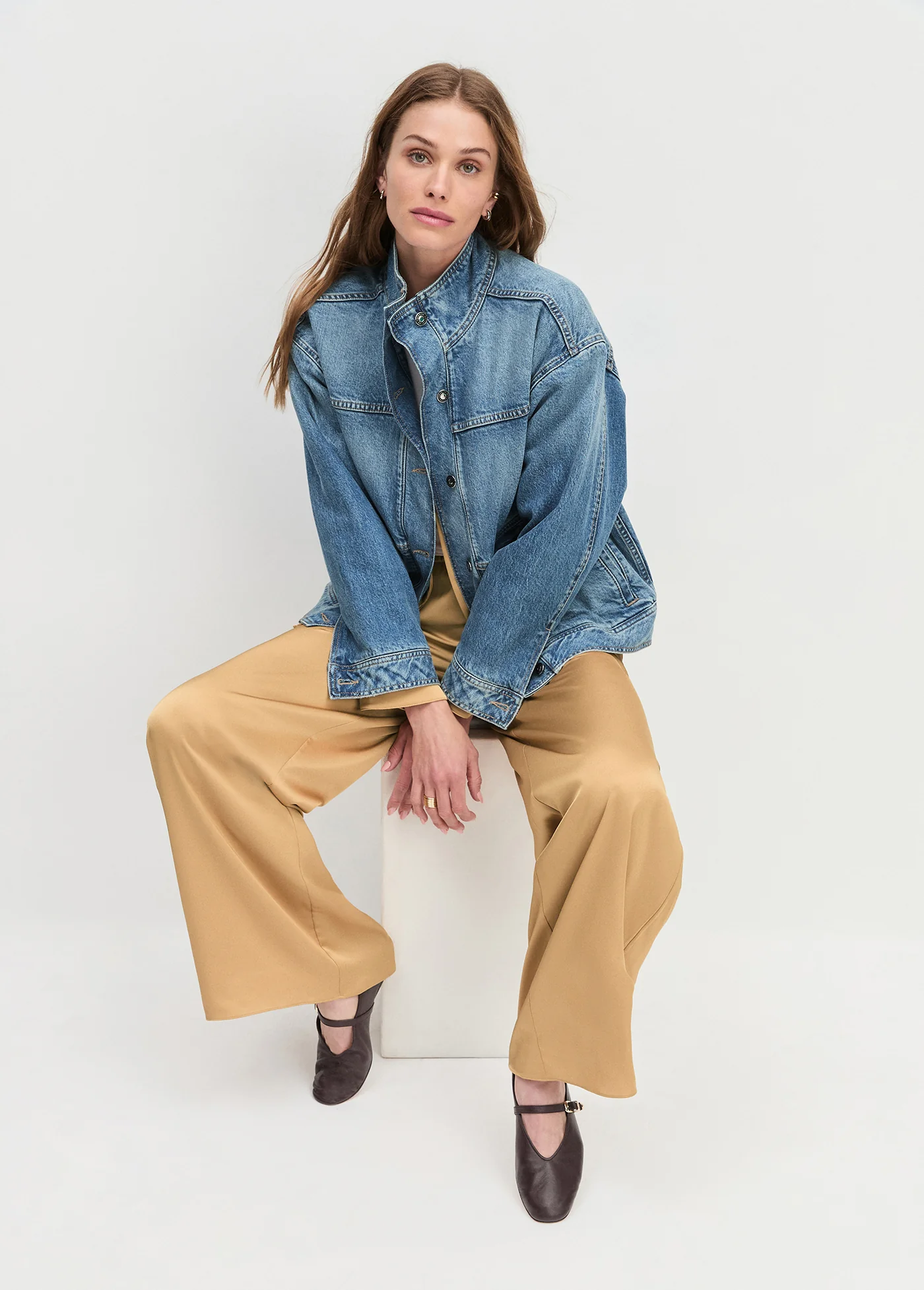THE EFFORTLESS WIDE LEG PANT - Image 4