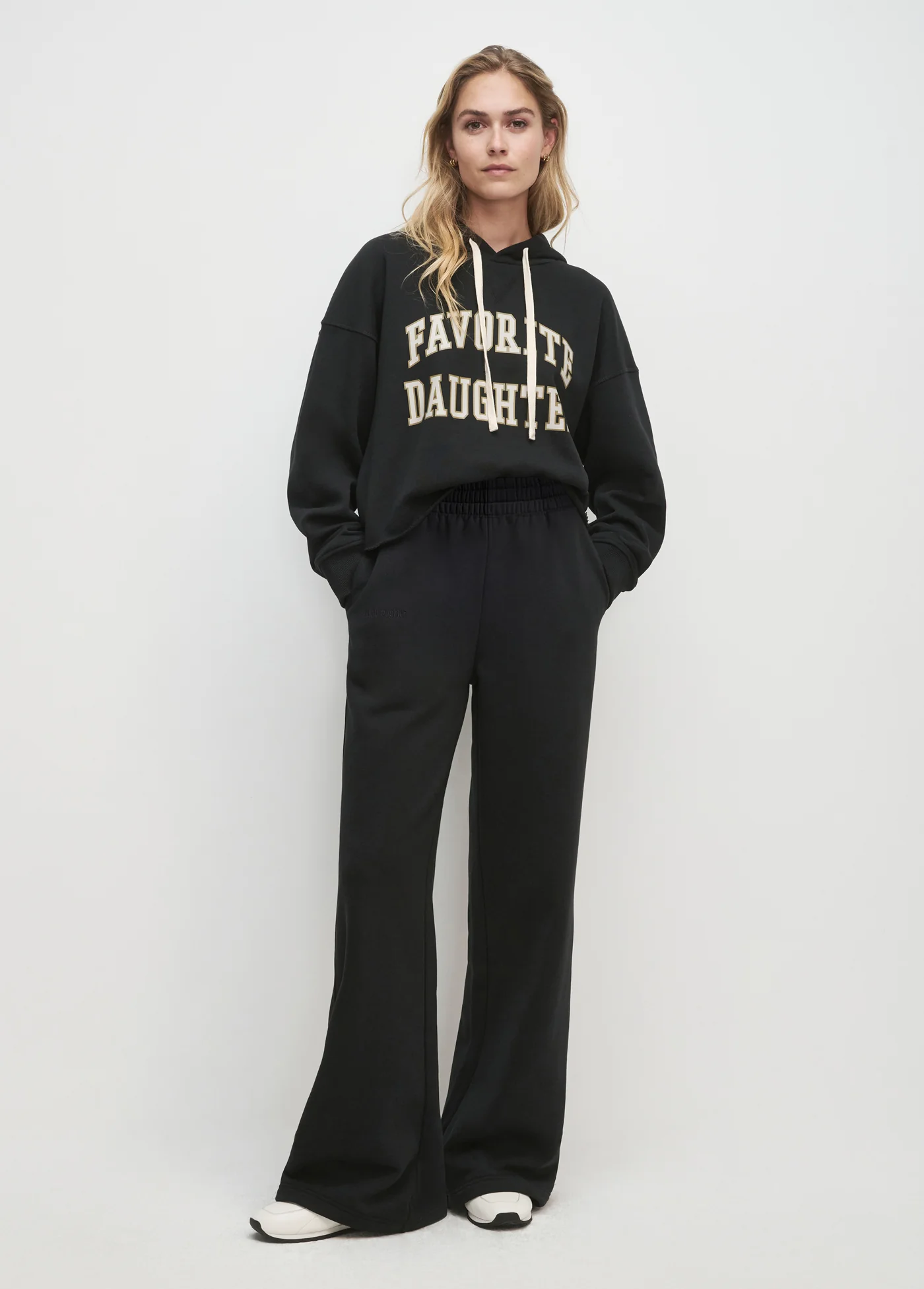 THE FAVORITE DAUGHTER EMBROIDERED WIDE LEG