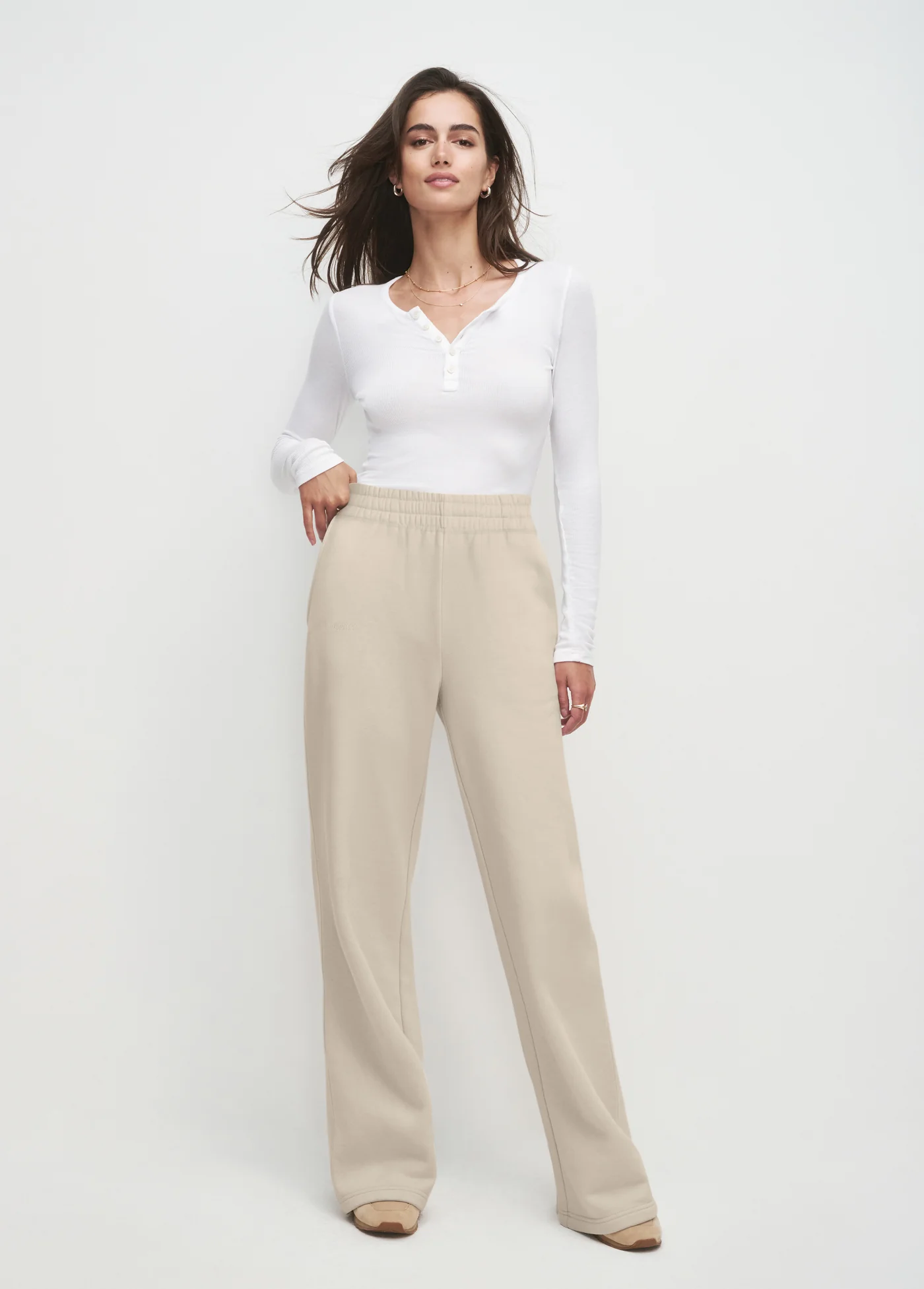 THE FAVORITE DAUGHTER EMBROIDERED WIDE LEG - Image 3
