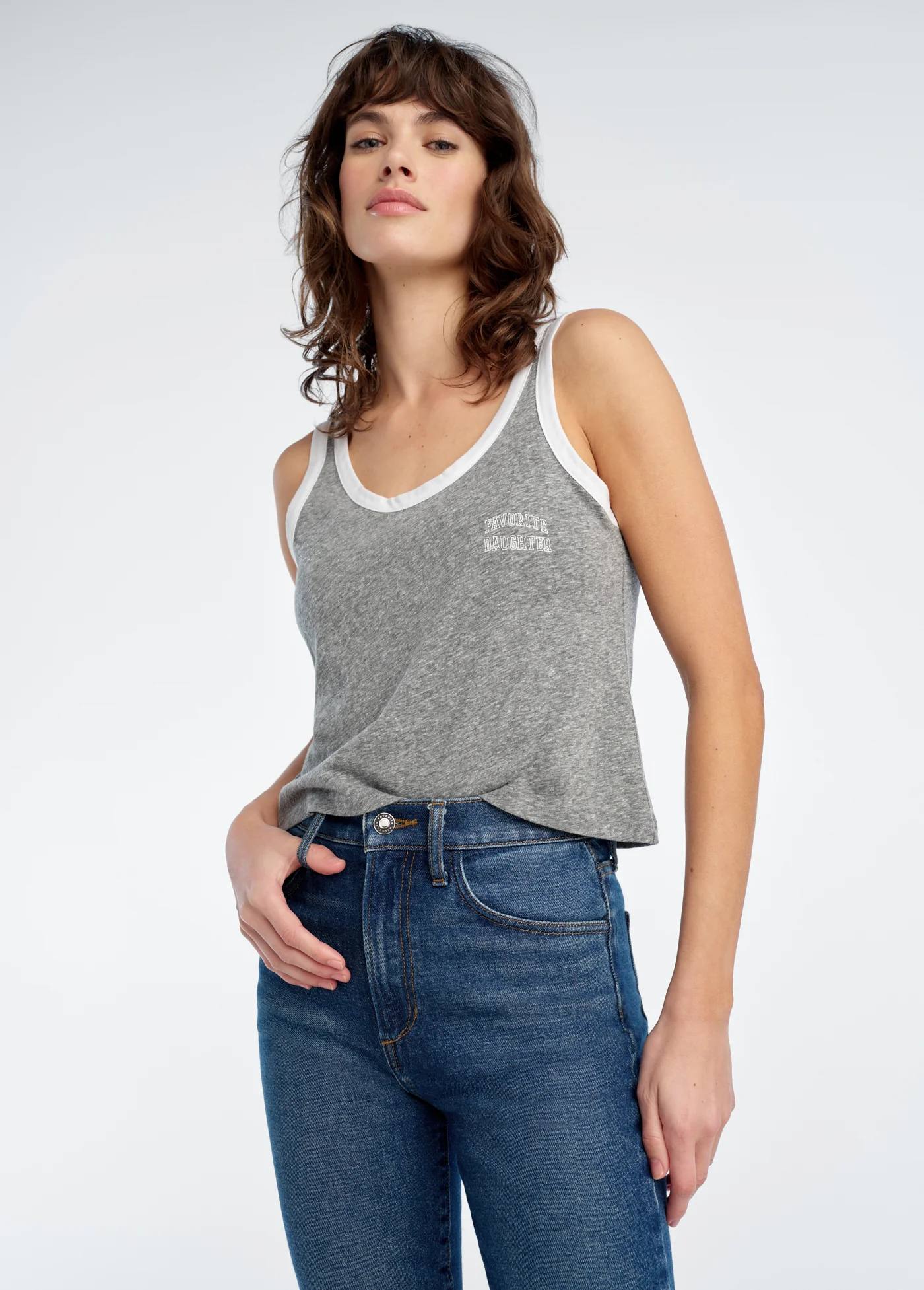 THE FAVORITE DAUGHTER RINGER TANK
