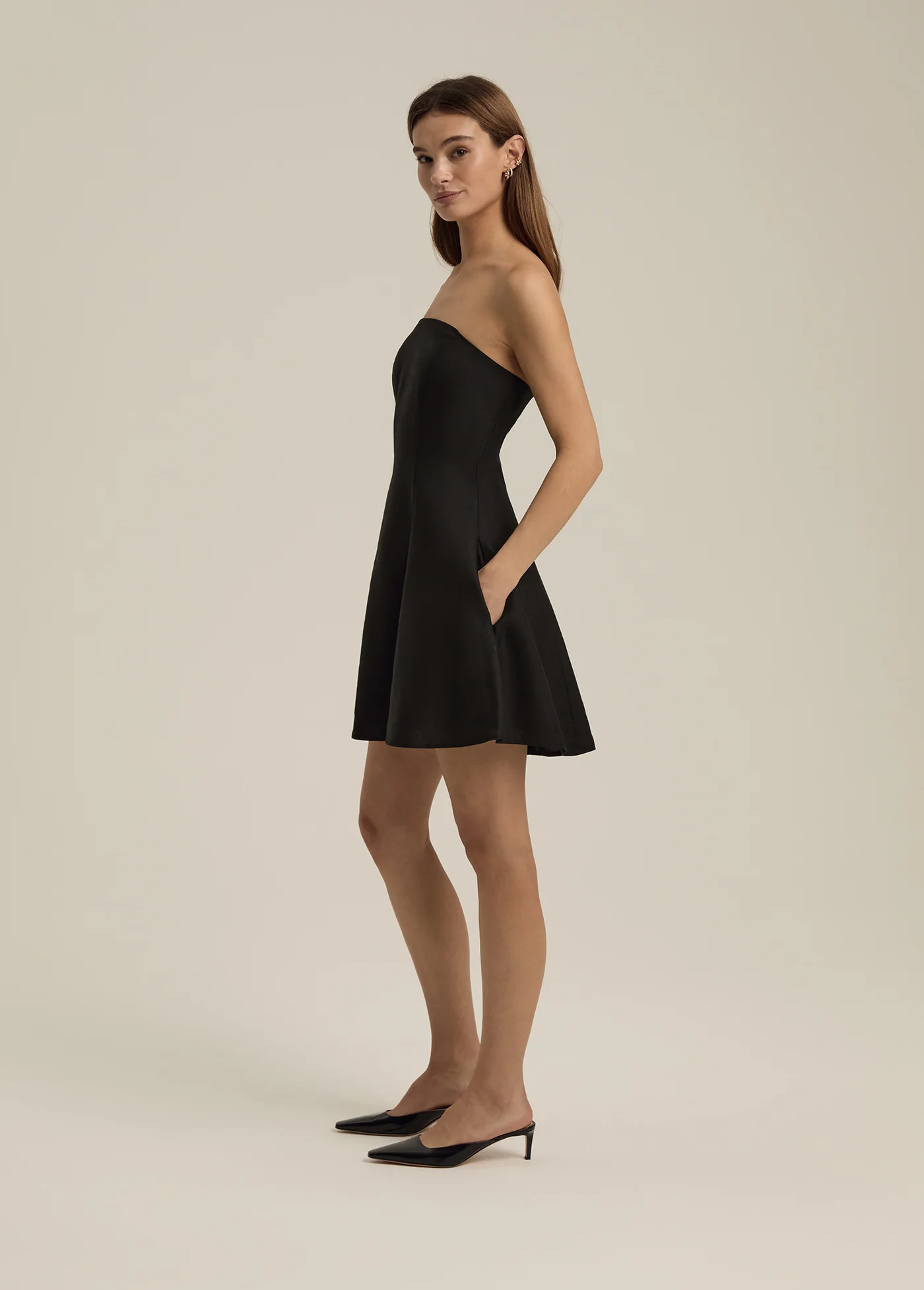 THE FAVORITE MINI LINEN DRESS - Image 3