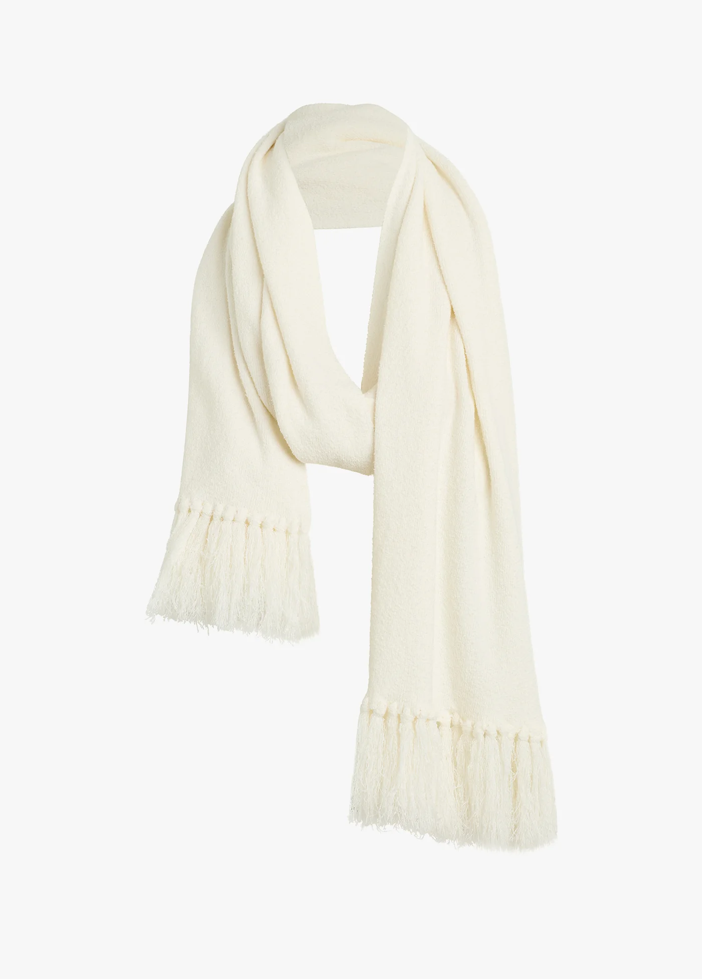 THE FRINGE LIGHTWEIGHT KNIT SCARF - Image 3