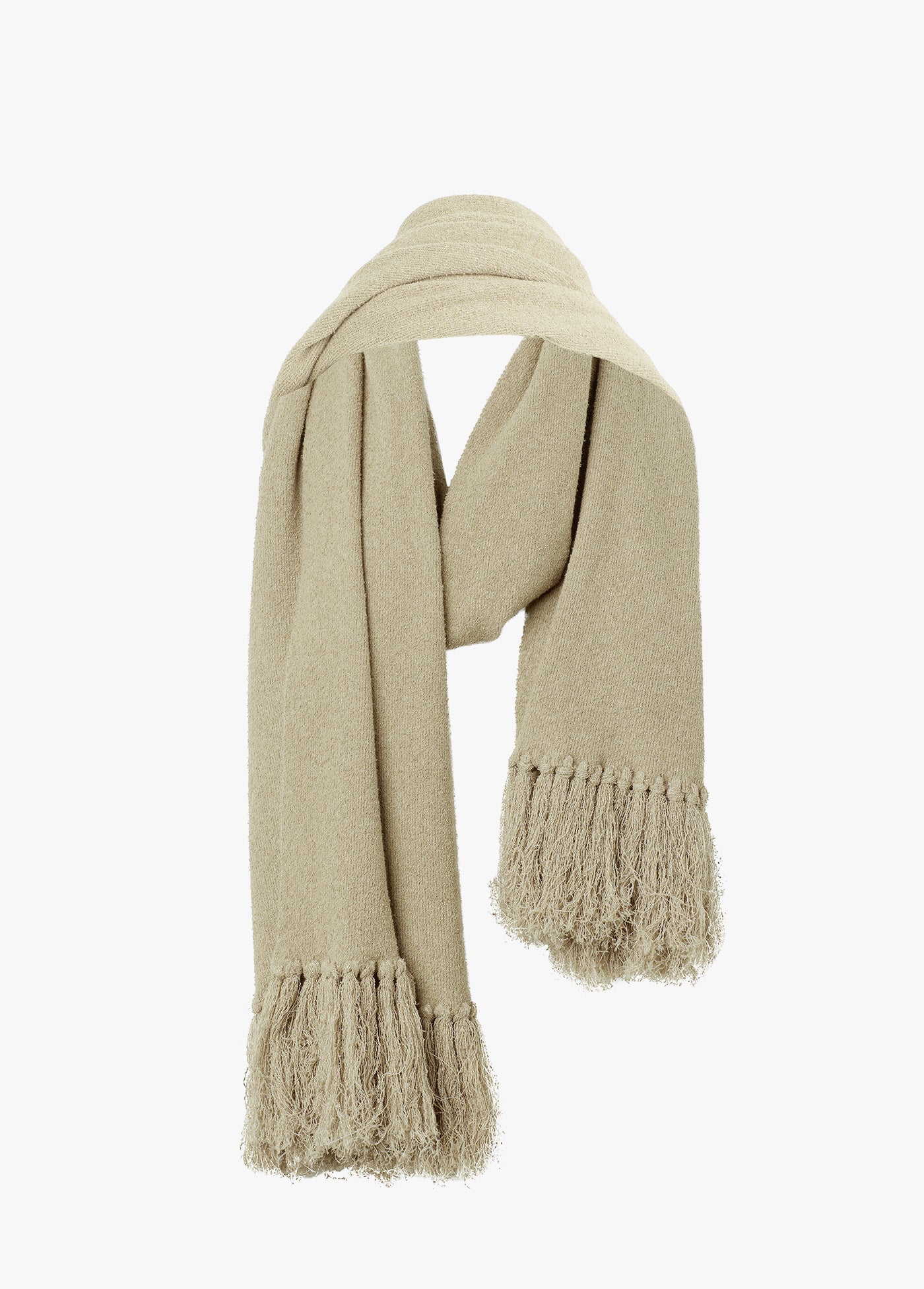 THE FRINGE LIGHTWEIGHT KNIT SCARF - Image 2