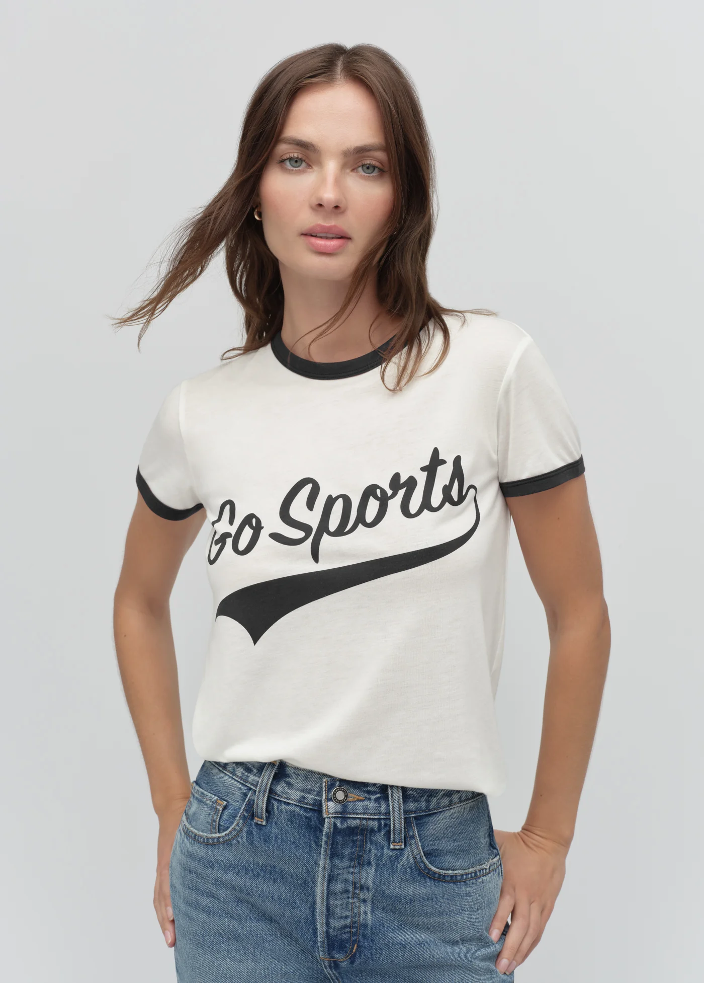 THE GO SPORTS RINGER TEE
