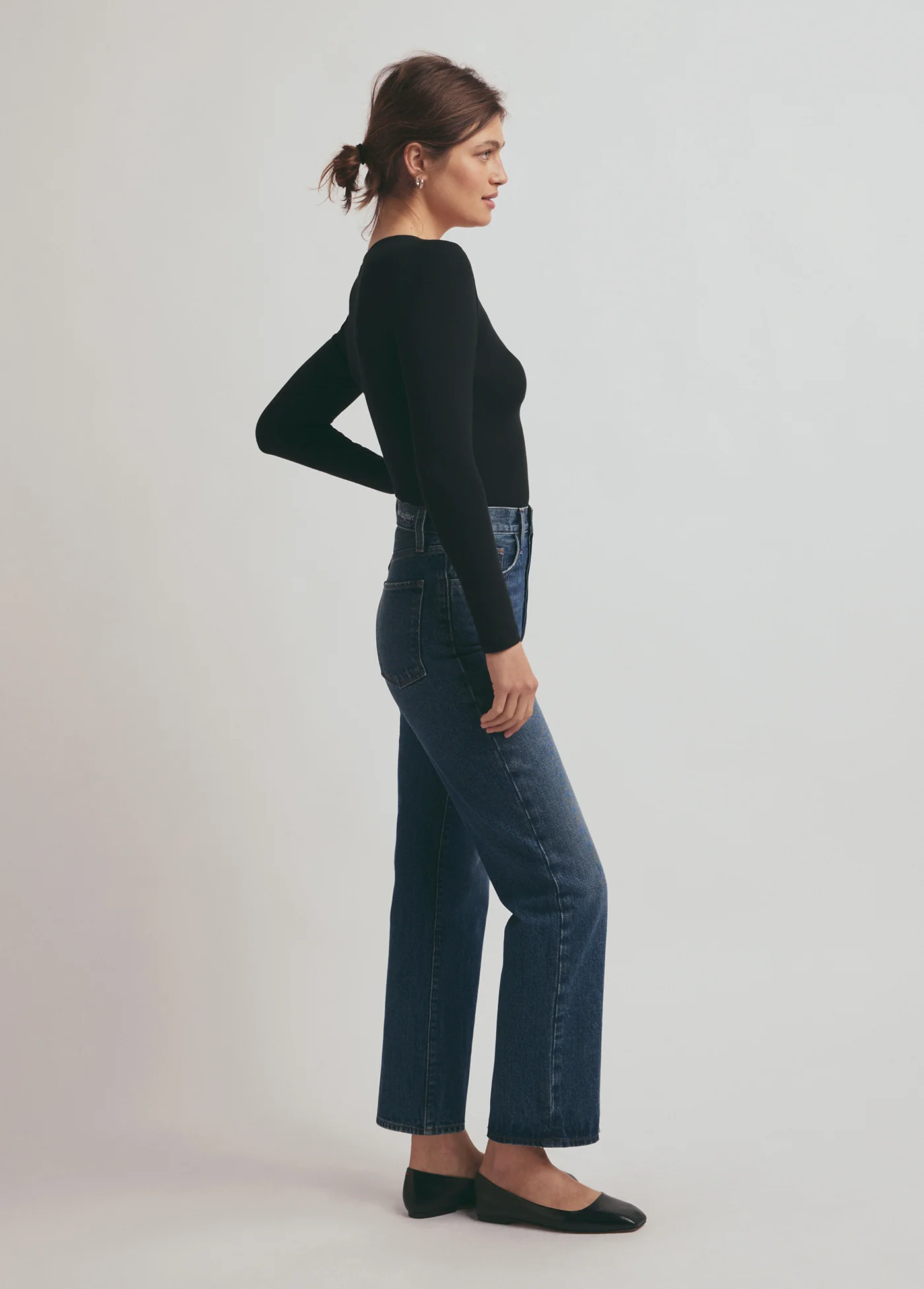 THE HENLEY RIBBED LONG SLEEVE - Image 4