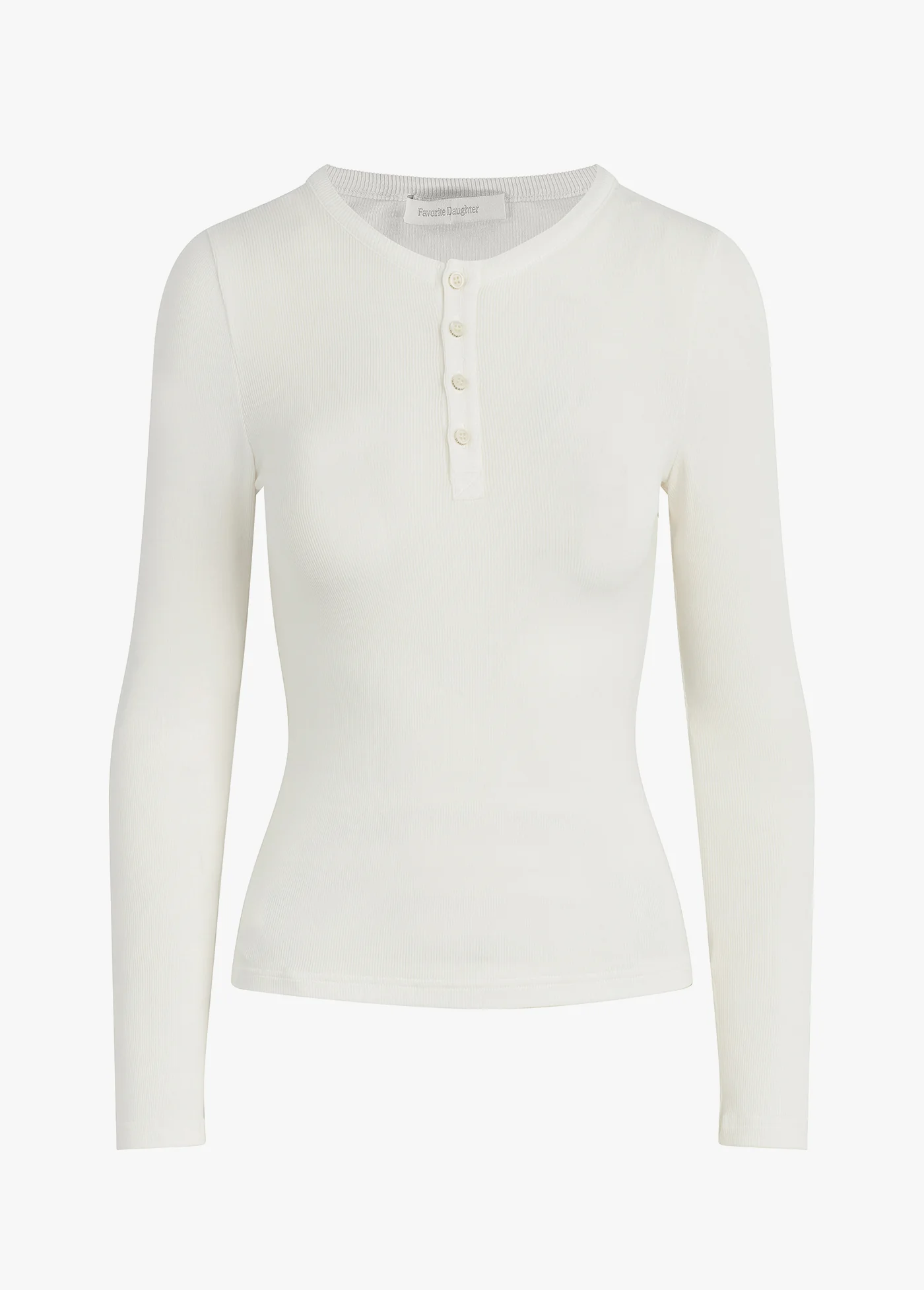 THE HENLEY RIBBED LONG SLEEVE - Image 6