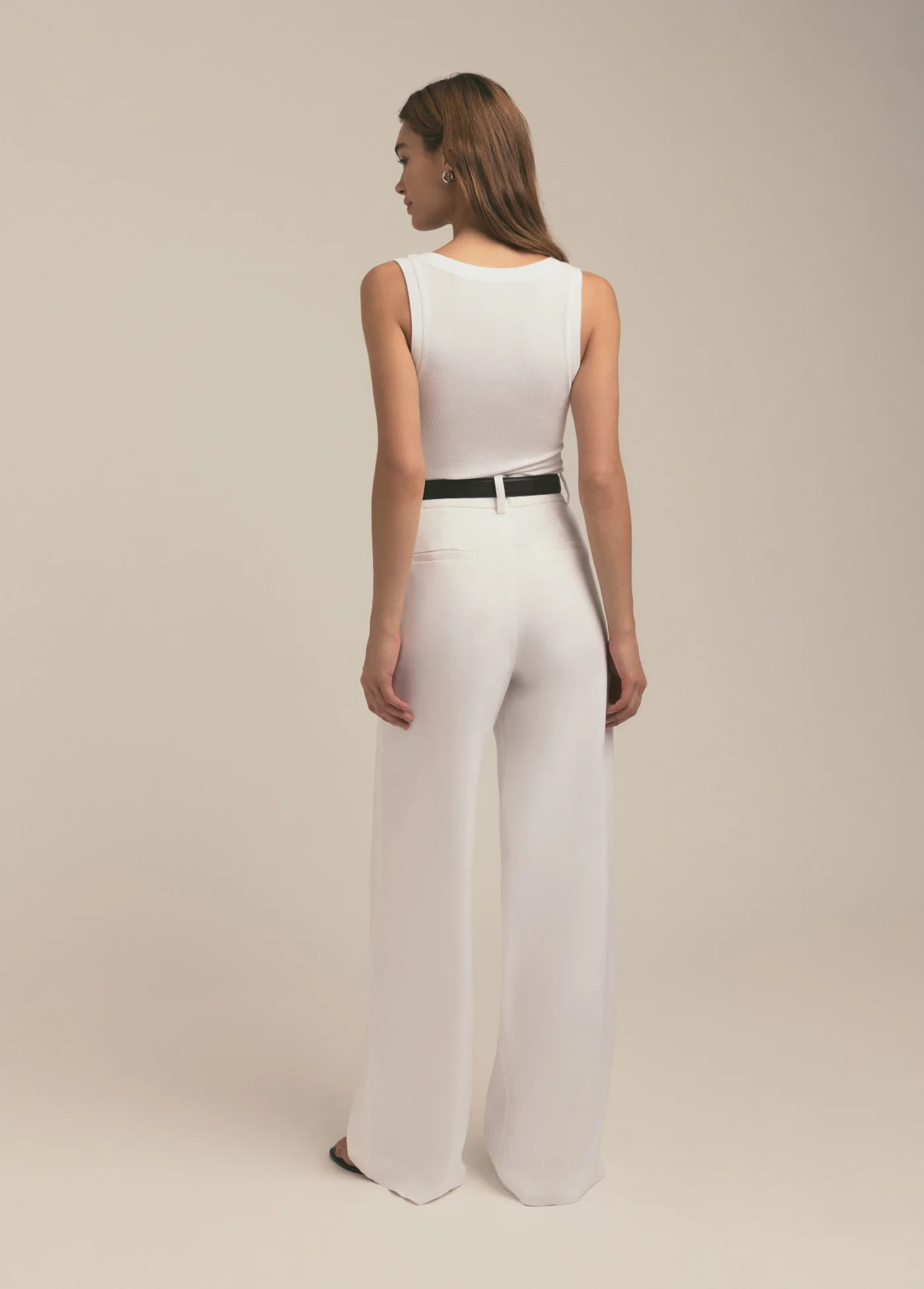 THE JONES LINEN WIDE LEG PANT - Image 6