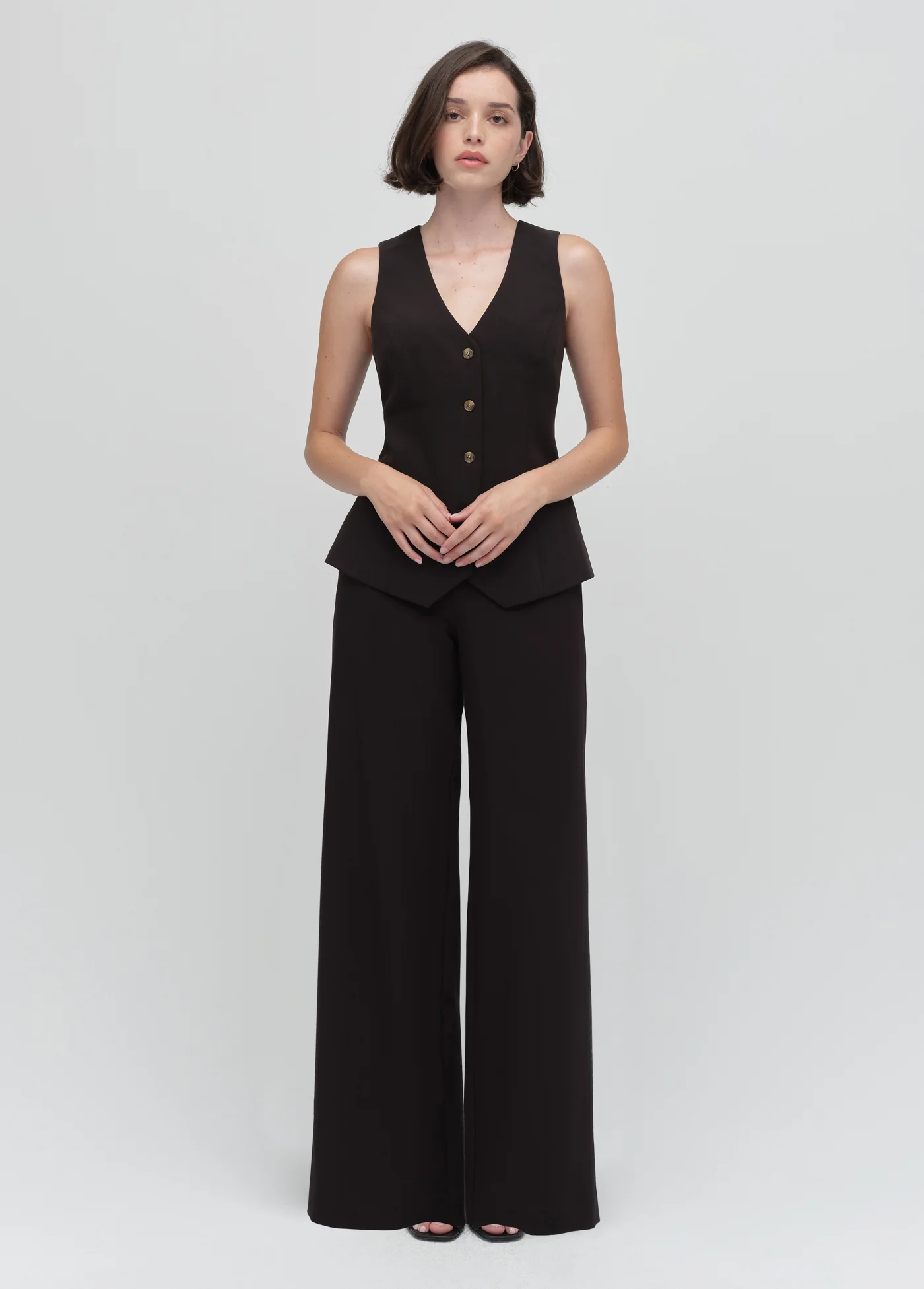 THE PETITE JONES WIDE LEG PANT