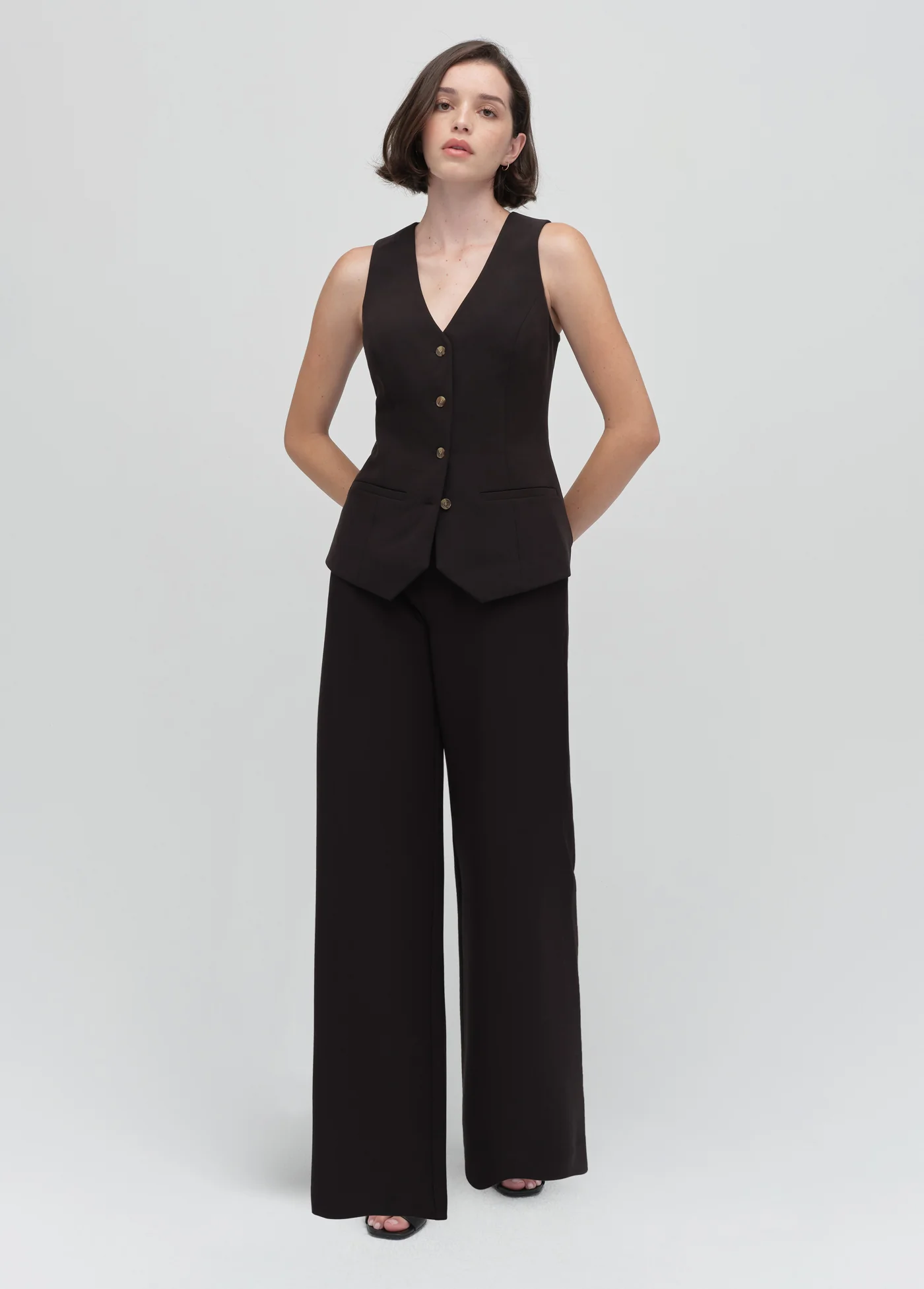 THE PETITE JONES WIDE LEG PANT - Image 2