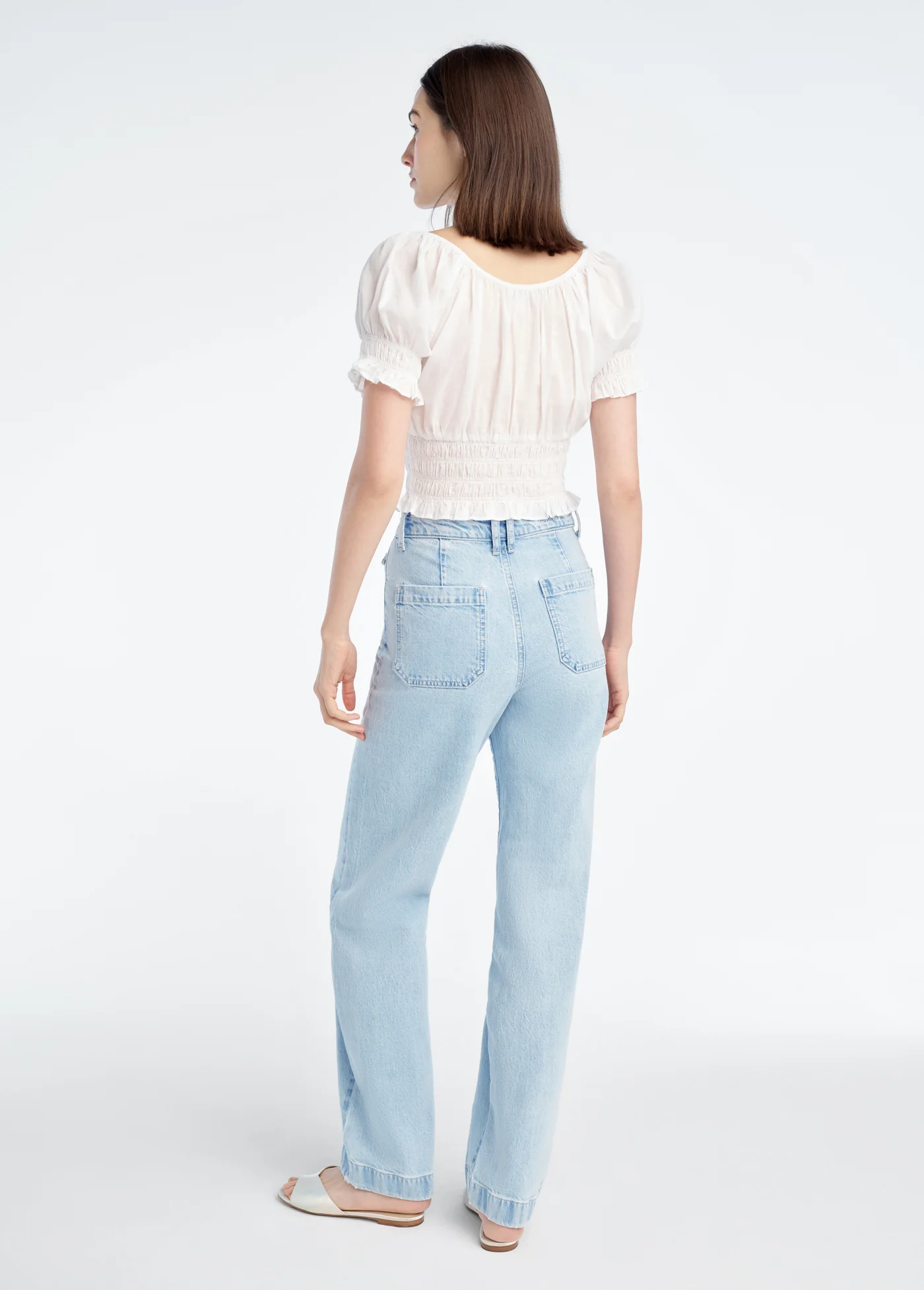 THE KELLY HIGH RISE STRAIGHT TROUSER - Image 5