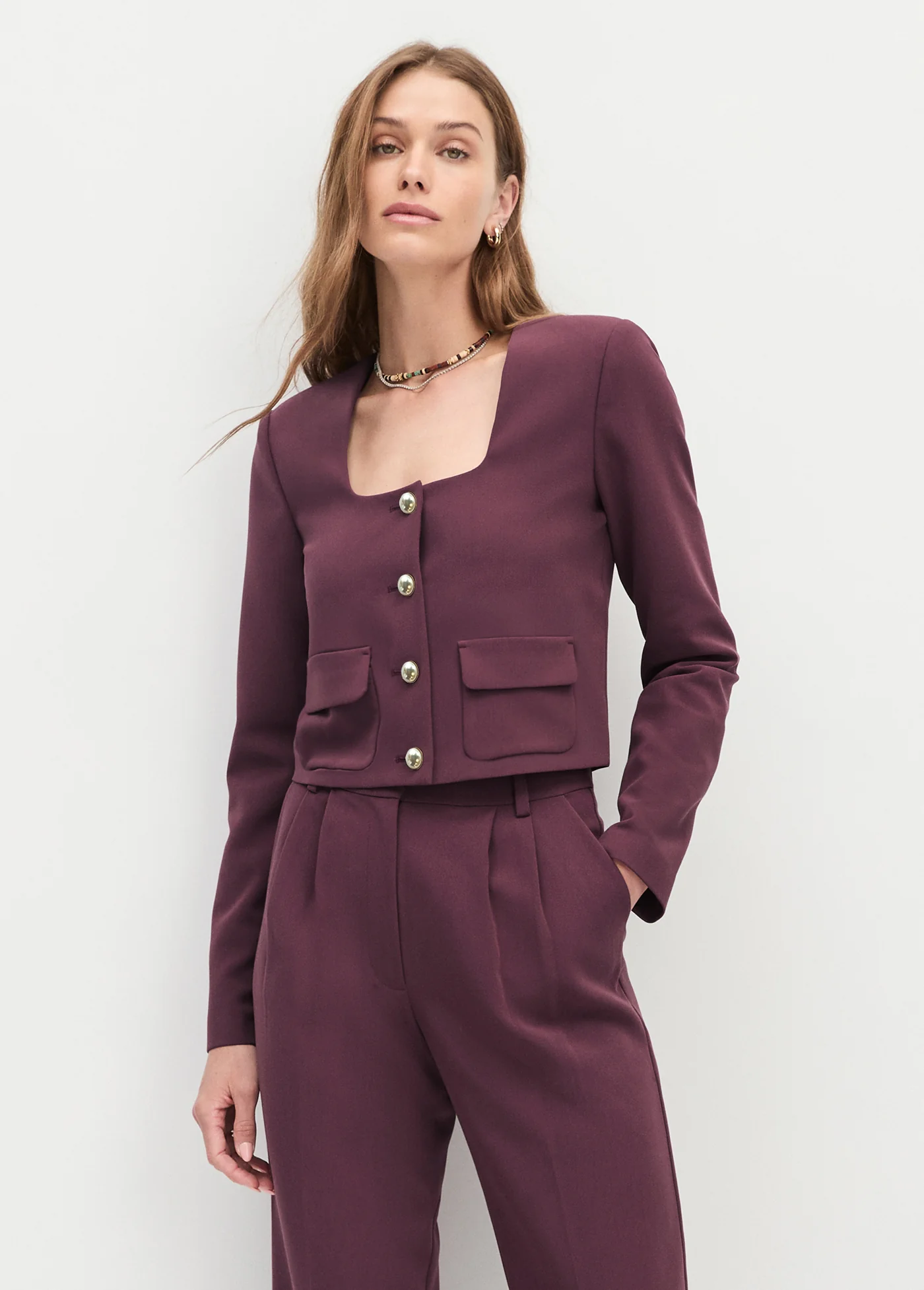 THE LAURA CROP JACKET