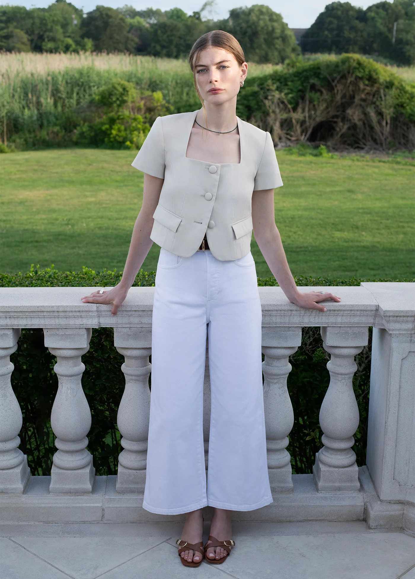 THE MASHA SUPER HIGH RISE WIDE LEG CROP - Image 2