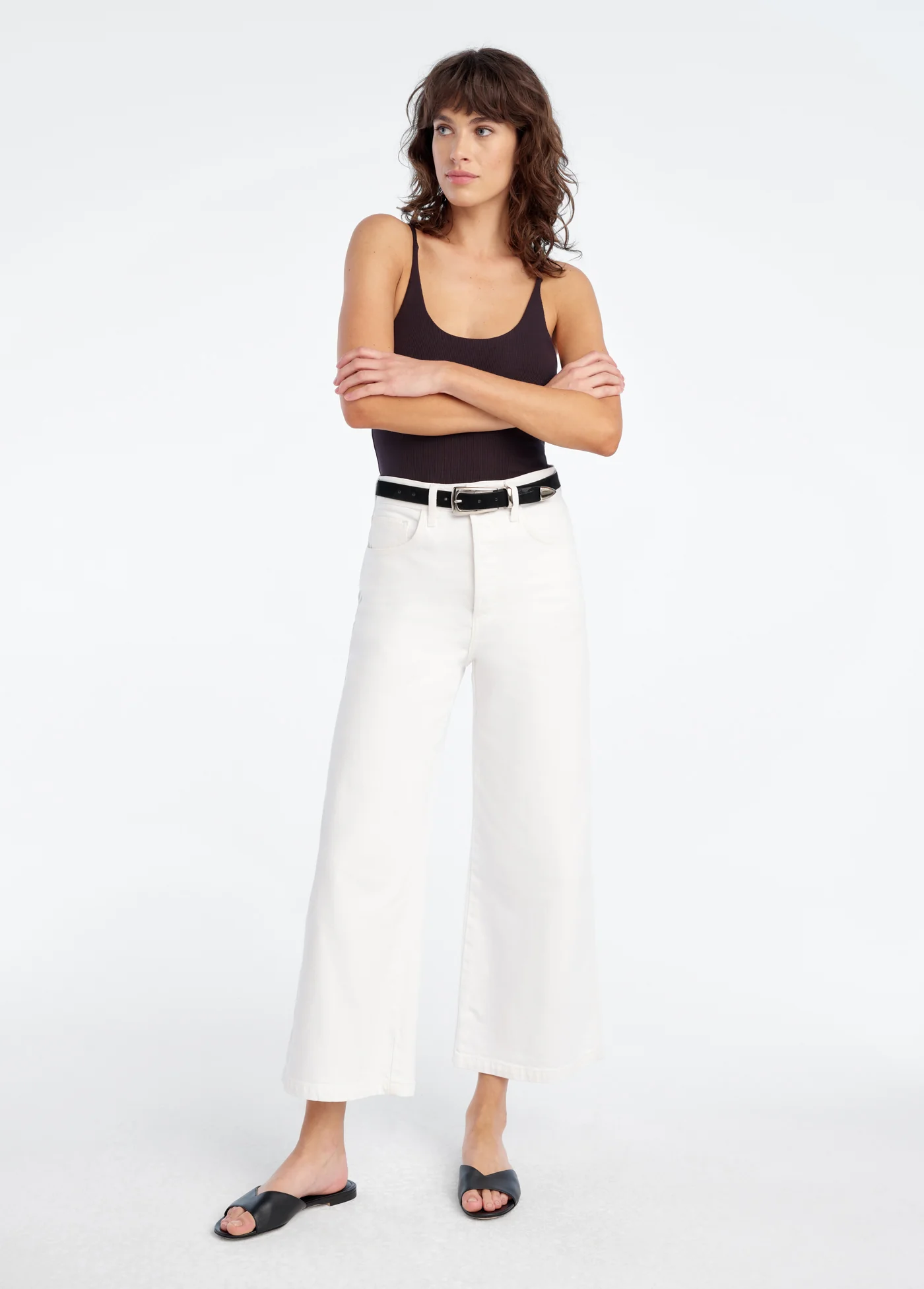 THE MASHA SUPER HIGH RISE WIDE LEG CROP - Image 4