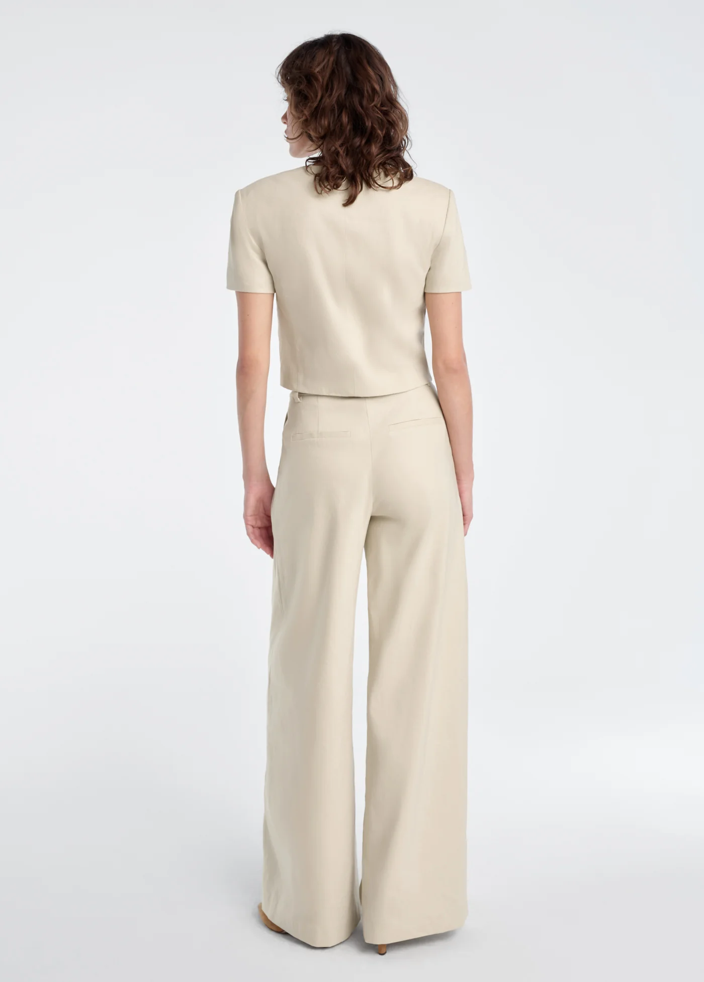 THE MAYFAIR LINEN TOP - Image 5