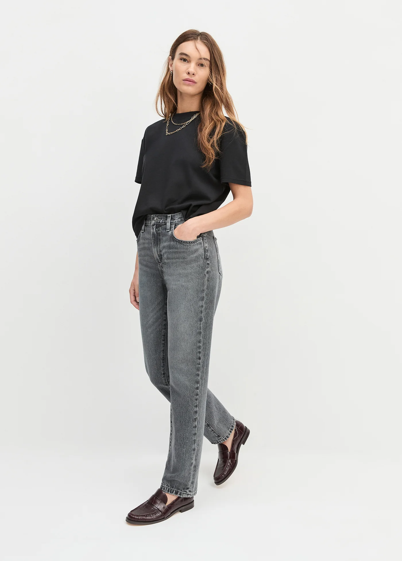 THE MIKAELA LOW SLUNG LONG SLIM STRAIGHT - Image 2