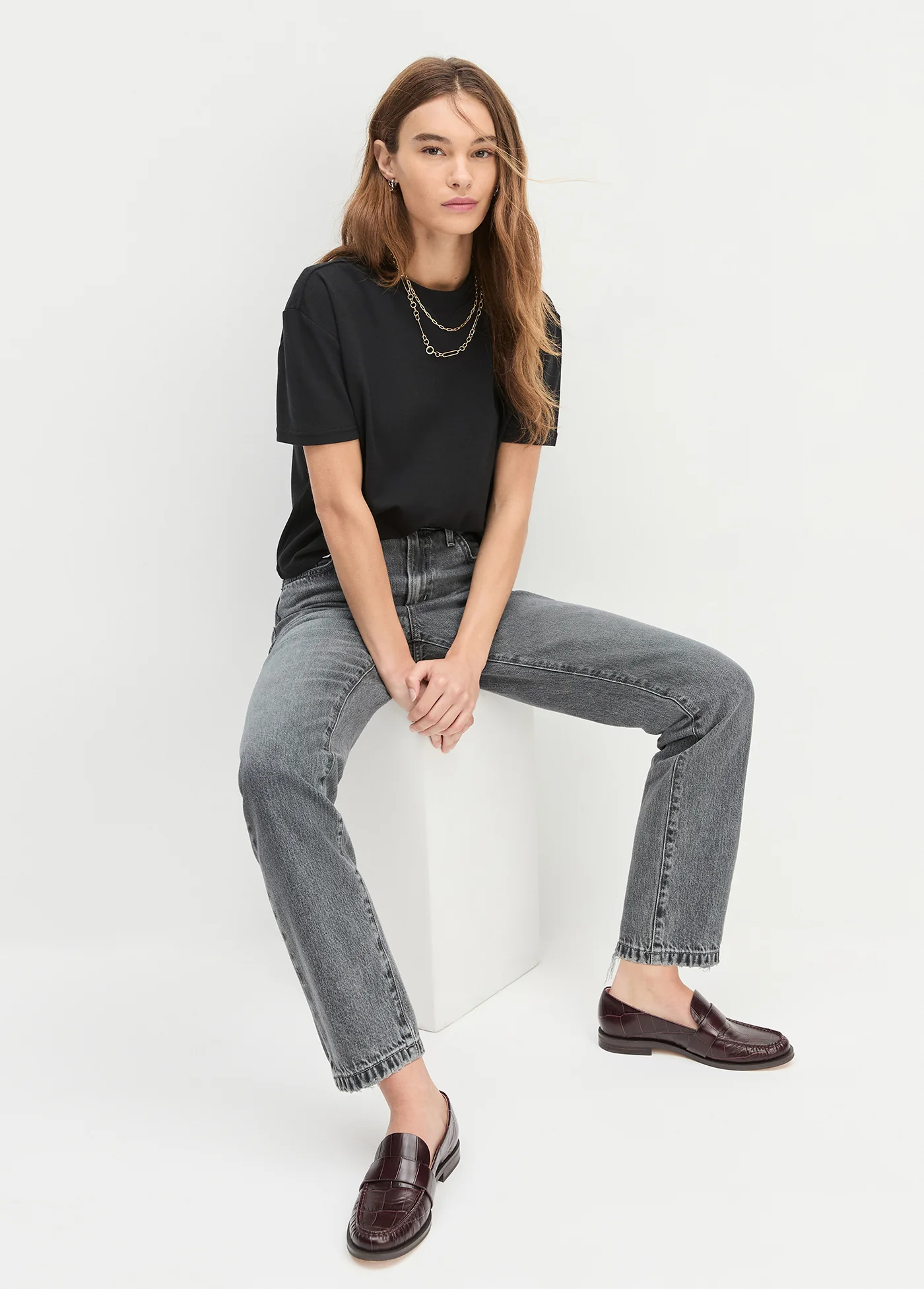 THE MIKAELA LOW SLUNG LONG SLIM STRAIGHT - Image 3