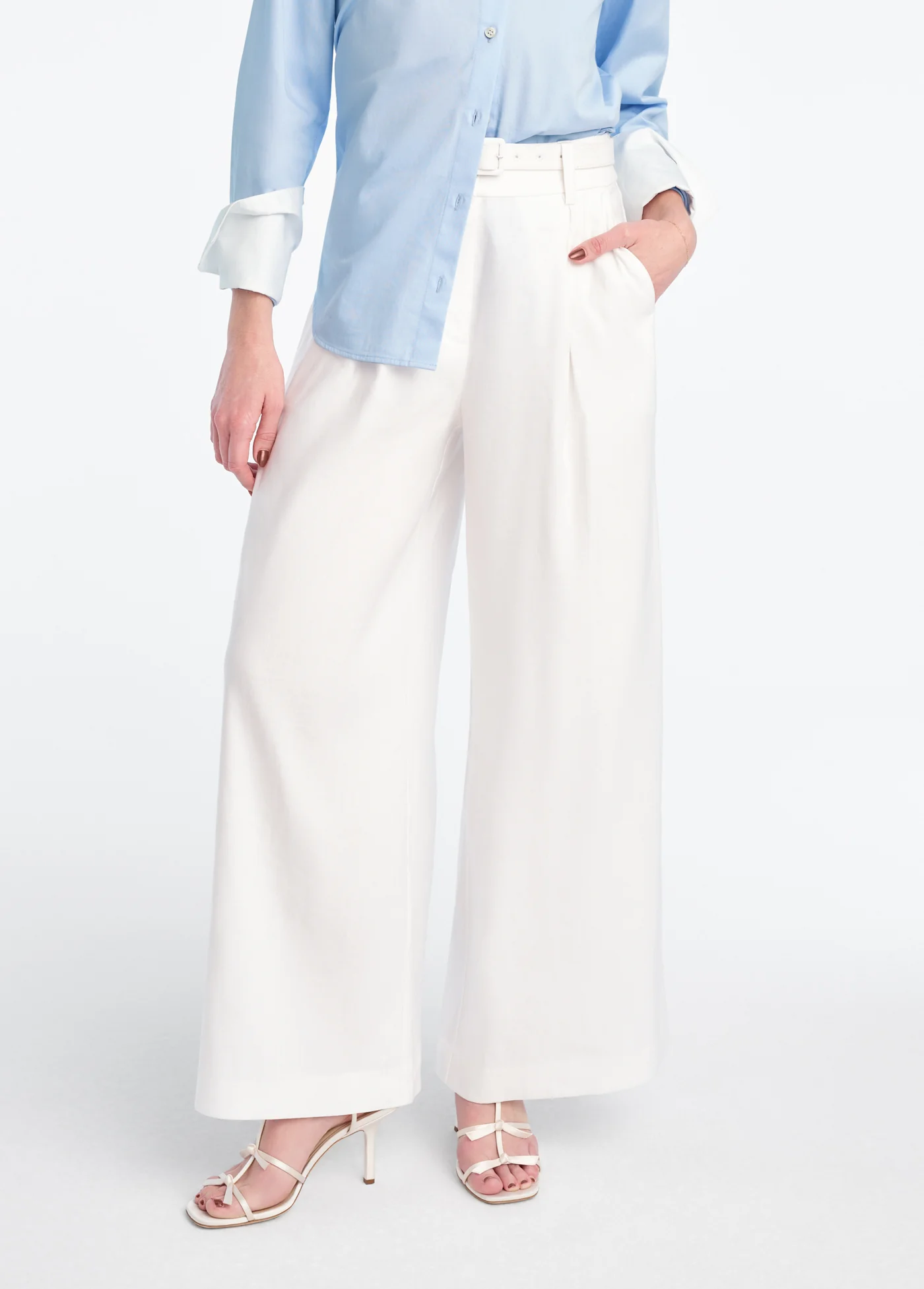 THE PETITE MIRANDA LINEN PANT - Image 3