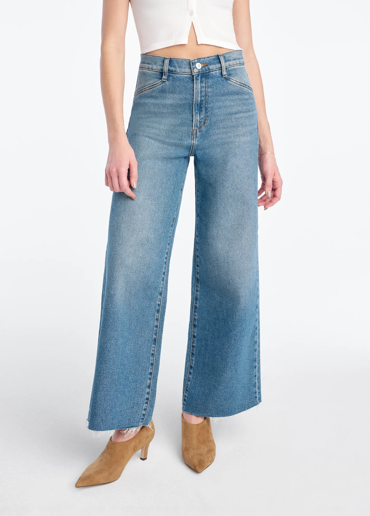 THE SHORTIE MISCHA SUPER HIGH RISE WIDE LEG