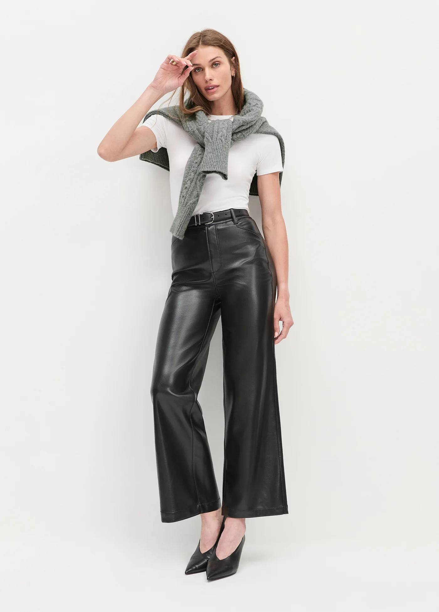 THE MISCHA SUPER HIGH RISE WIDE LEG ANKLE - Image 2