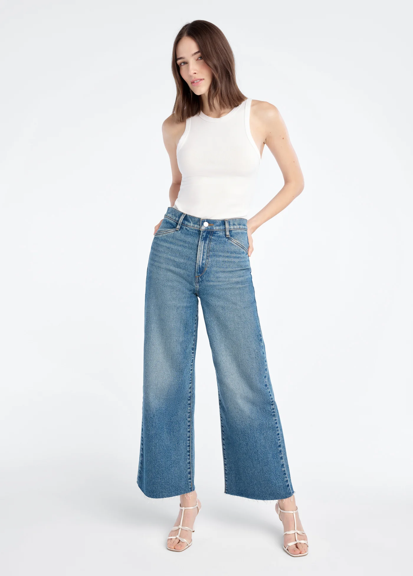 THE MISCHA SUPER HIGH RISE WIDE LEG ANKLE - Image 2