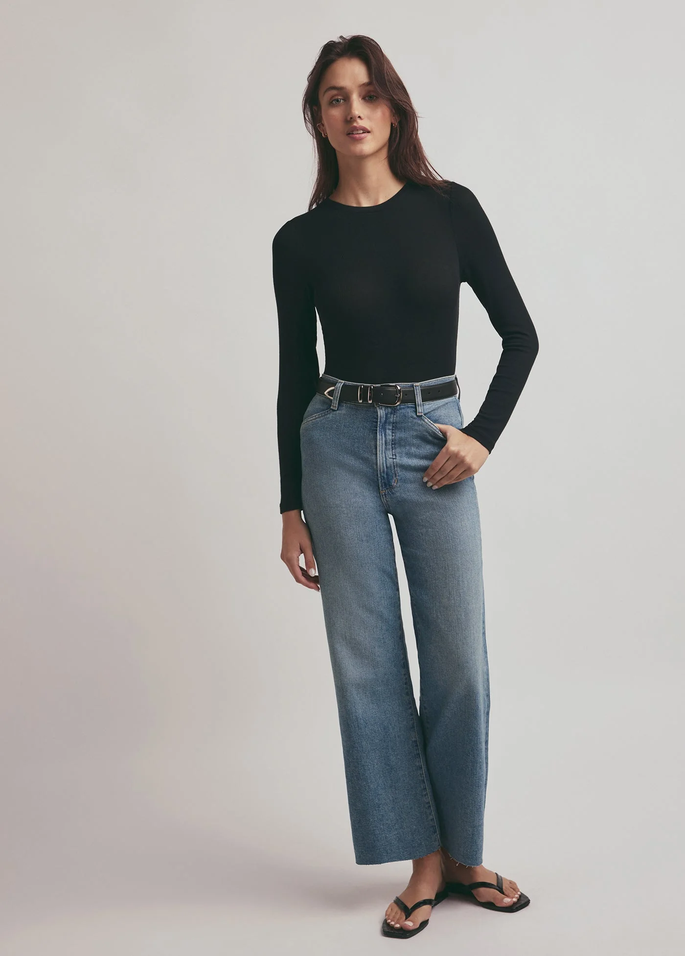 THE MISCHA SUPER HIGH RISE WIDE LEG ANKLE - Image 2