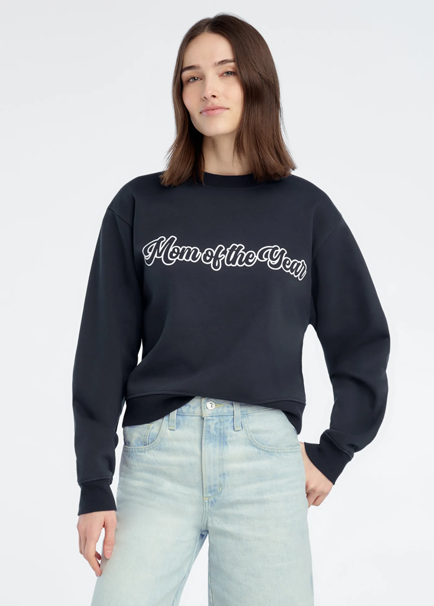 THE MOM OF THE YEAR VARSITY SWEATSHIRT