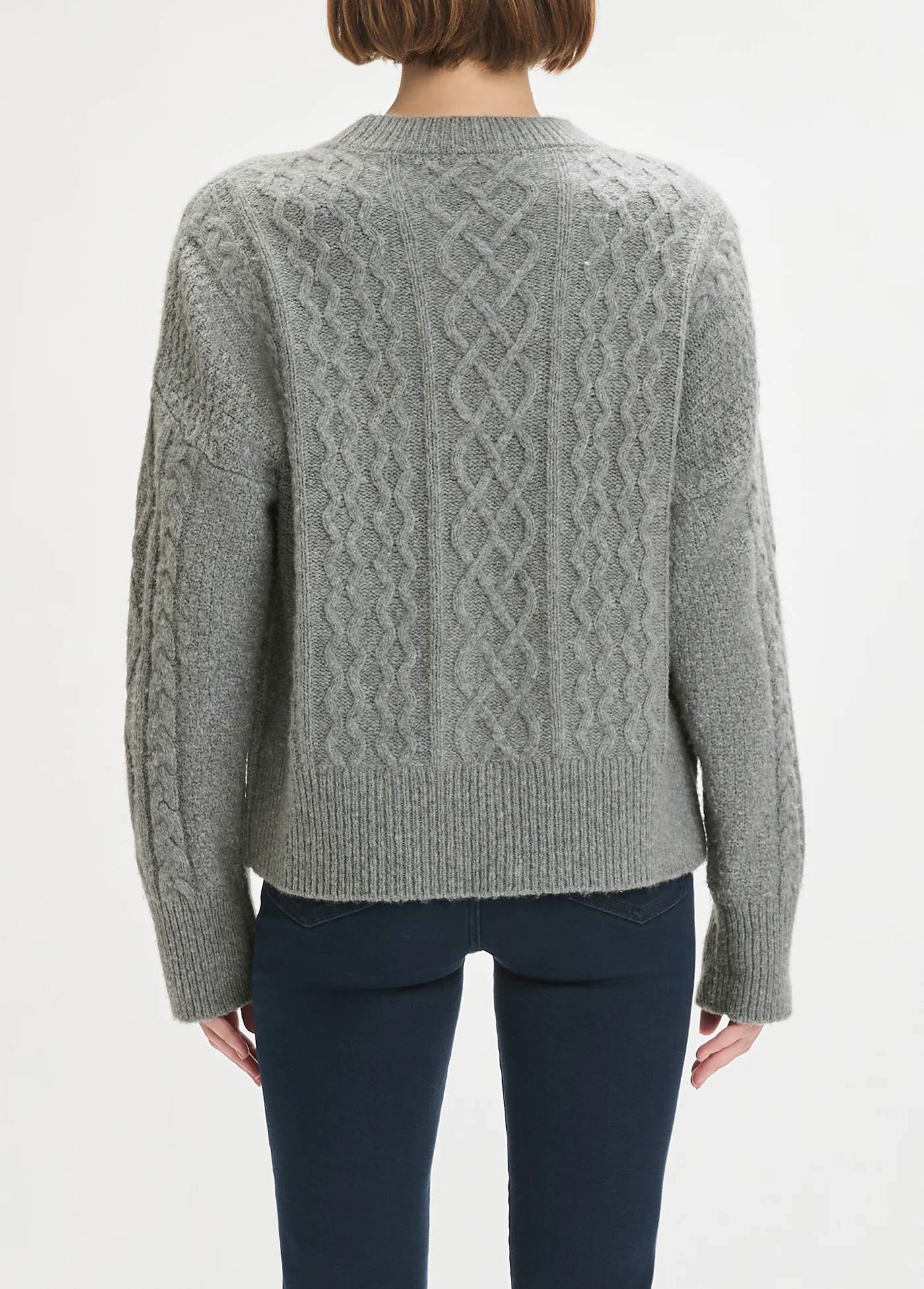THE OVERSIZED CABLE SWEATER - Image 4
