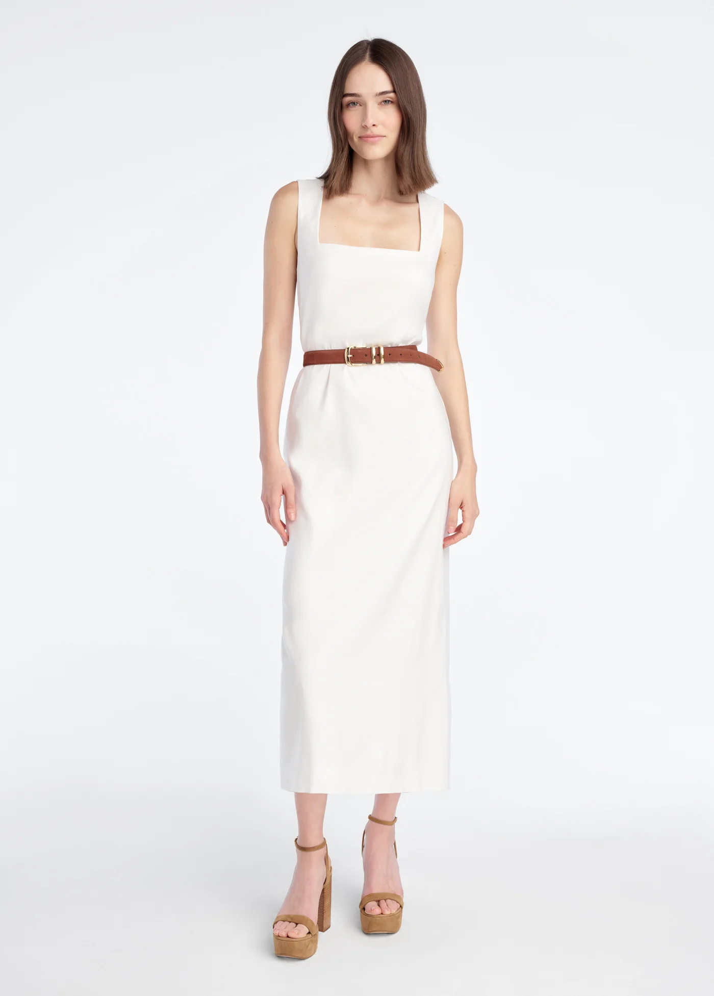 THE PERFECT OPPORTUNITY LINEN DRESS