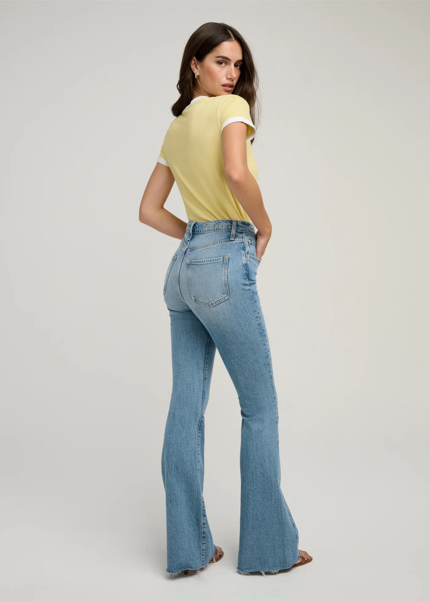 THE SHORTIE VALENTINA HIGH RISE FLARE - Image 3