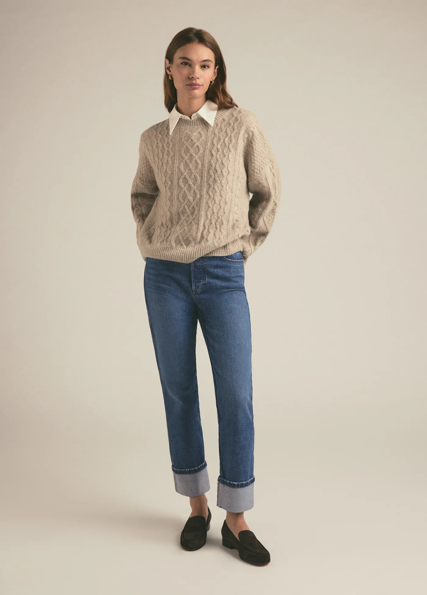 THE VALENTINA CUFFED SUPER HIGH RISE STRAIGHT - Image 5