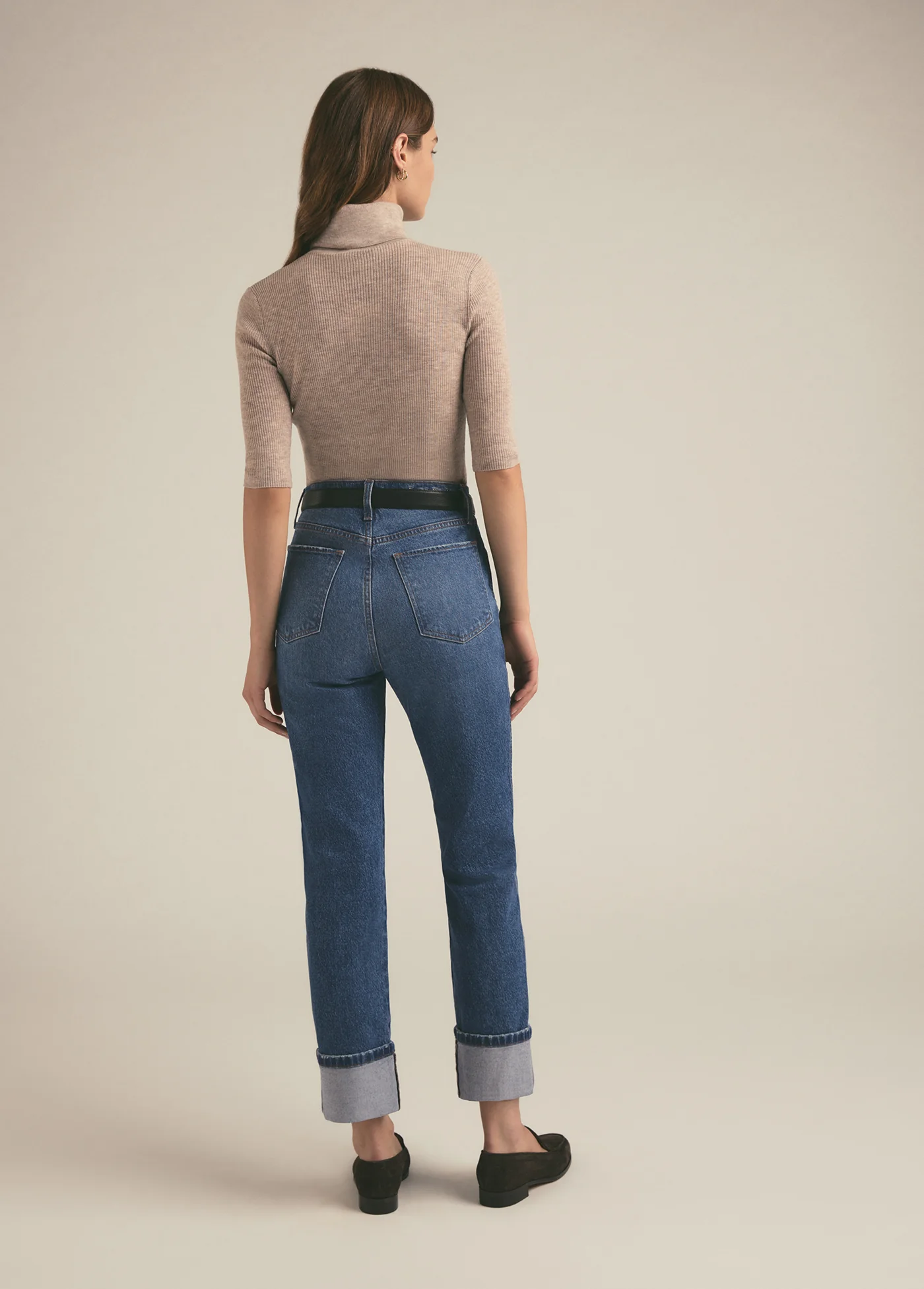 THE VALENTINA CUFFED SUPER HIGH RISE STRAIGHT - Image 6