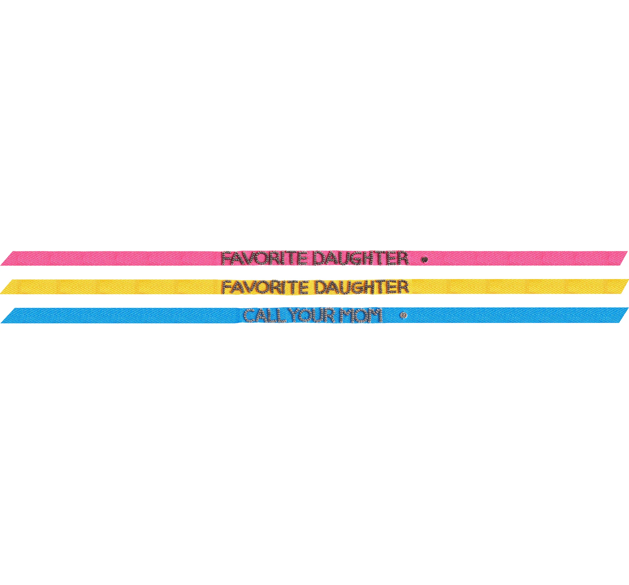 ROXANNE ASSOULIN X FAVORITE DAUGHTER // "FAVORITE DAUGHTER" TIE ONE ON BRACELET - Image 3