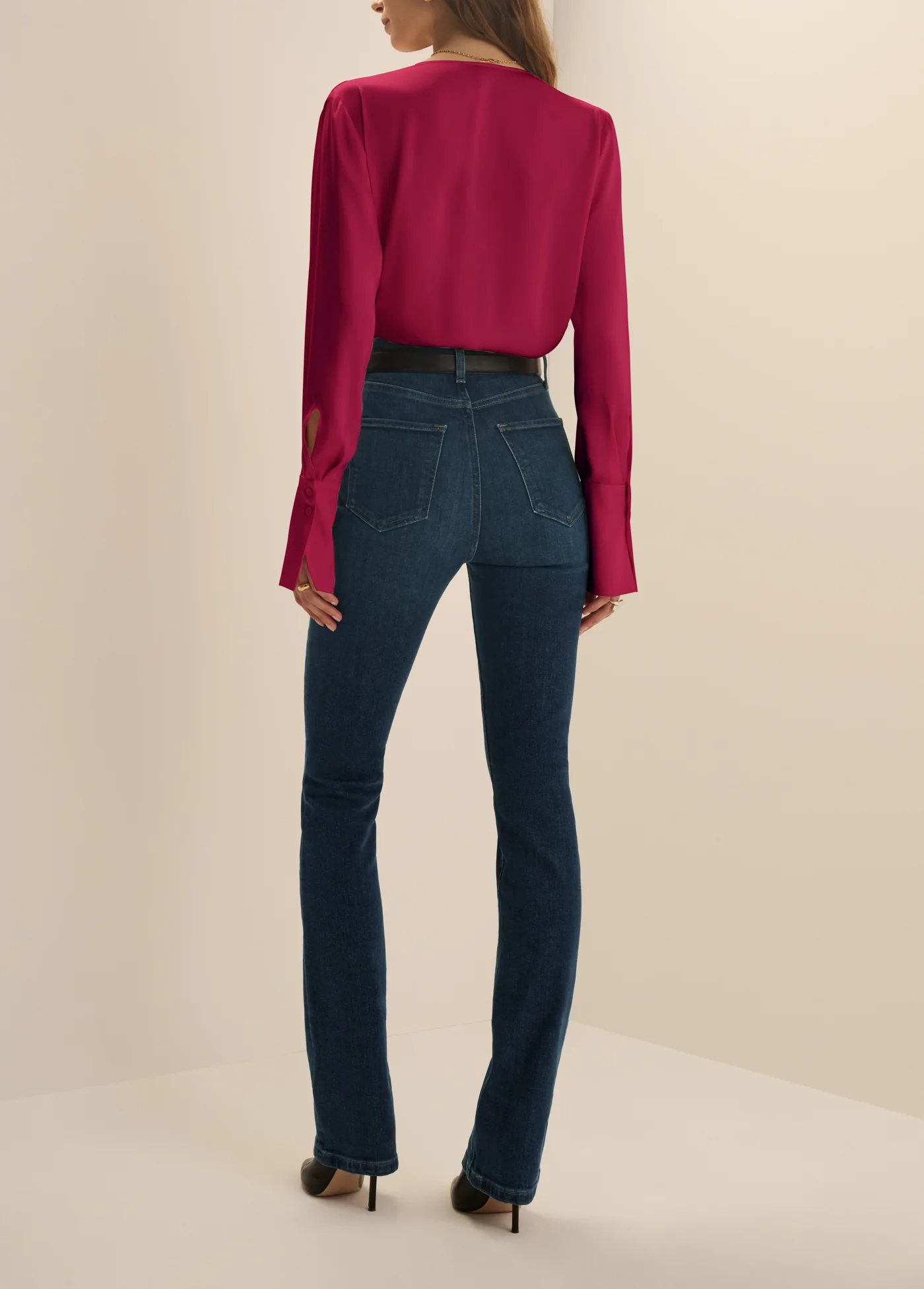 THE VALENTINA SUPER HIGH RISE MINI BOOT - Image 3